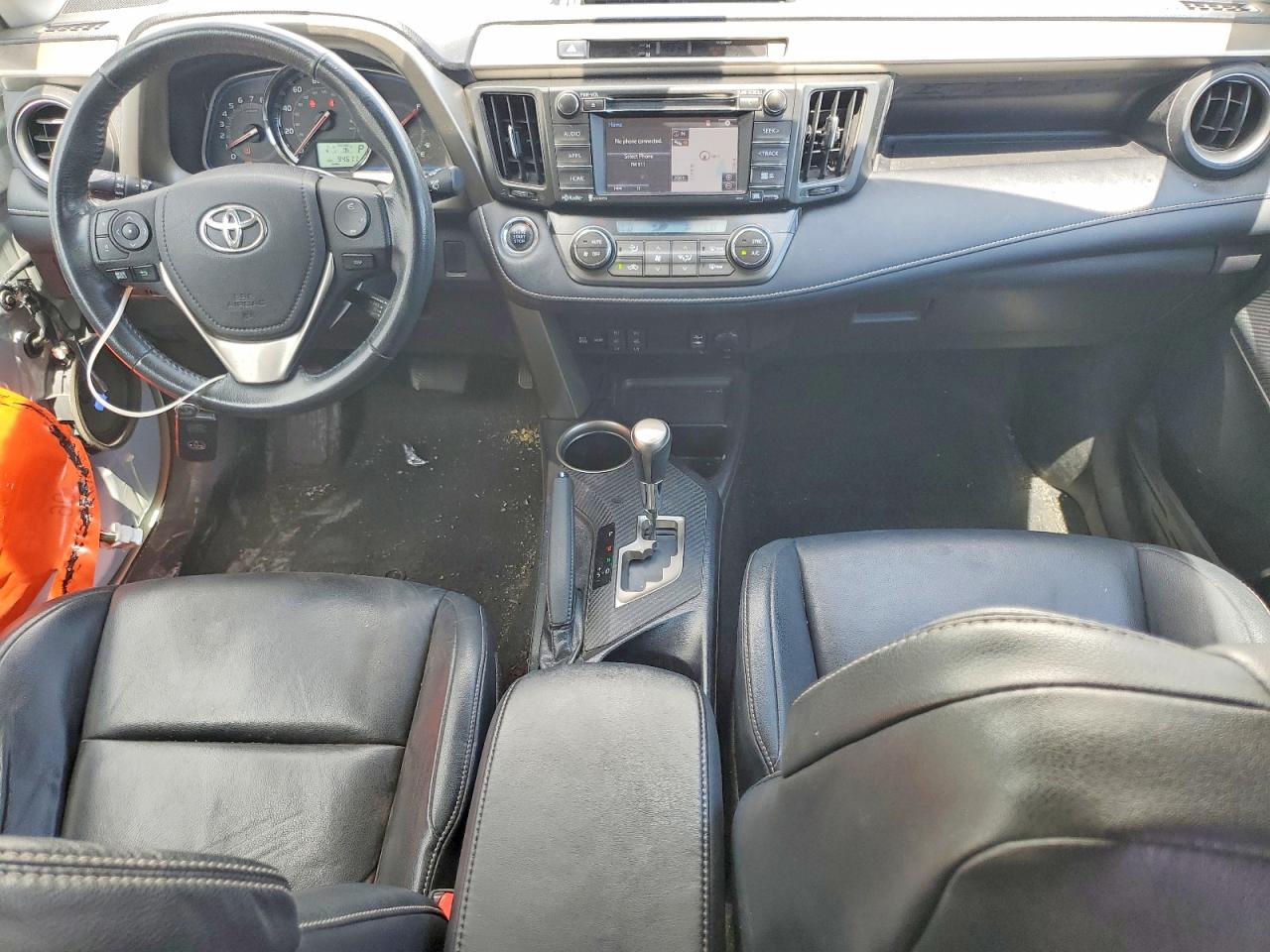 2015 Toyota Rav4 Limited White vin: 2T3DFREV7FW365028