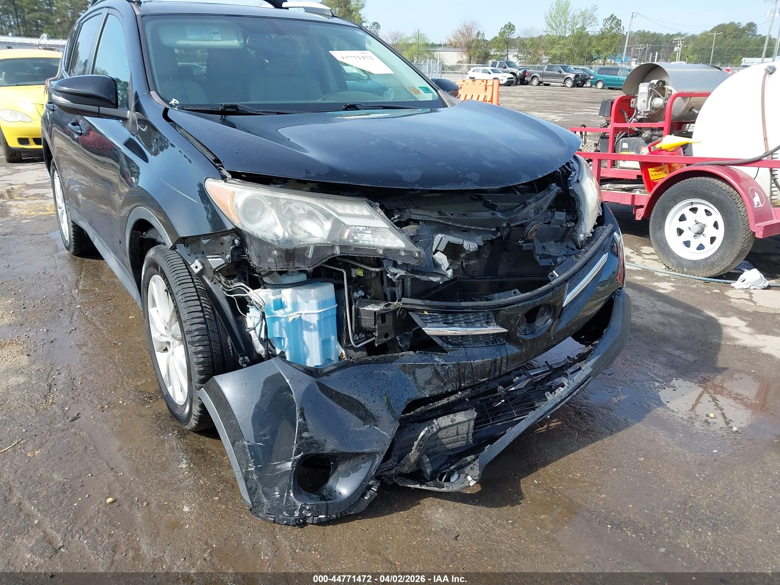 2015 Toyota Rav4 Limited Black vin: 2T3DFREV7FW381584