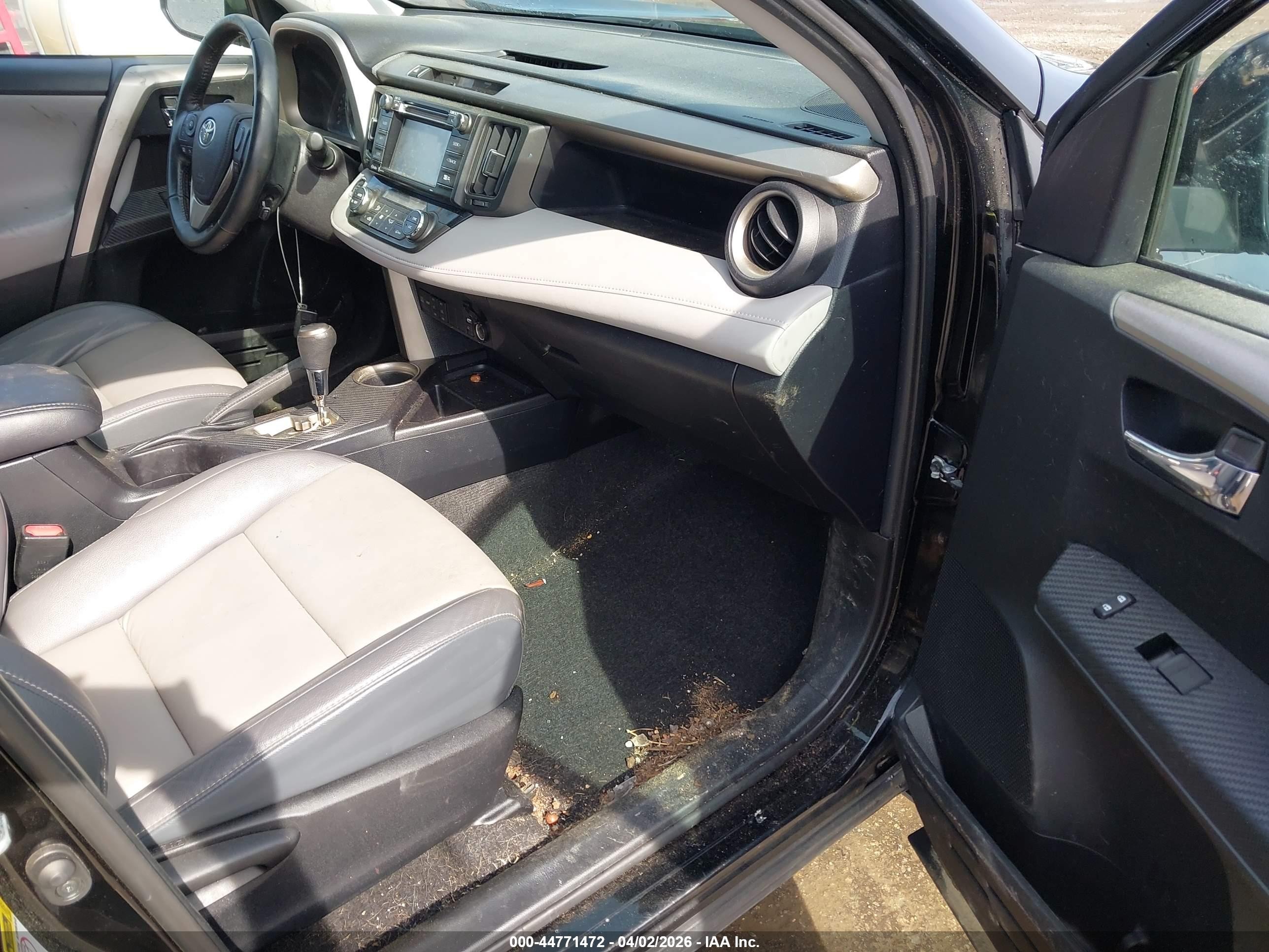 2015 Toyota Rav4 Limited Black vin: 2T3DFREV7FW381584