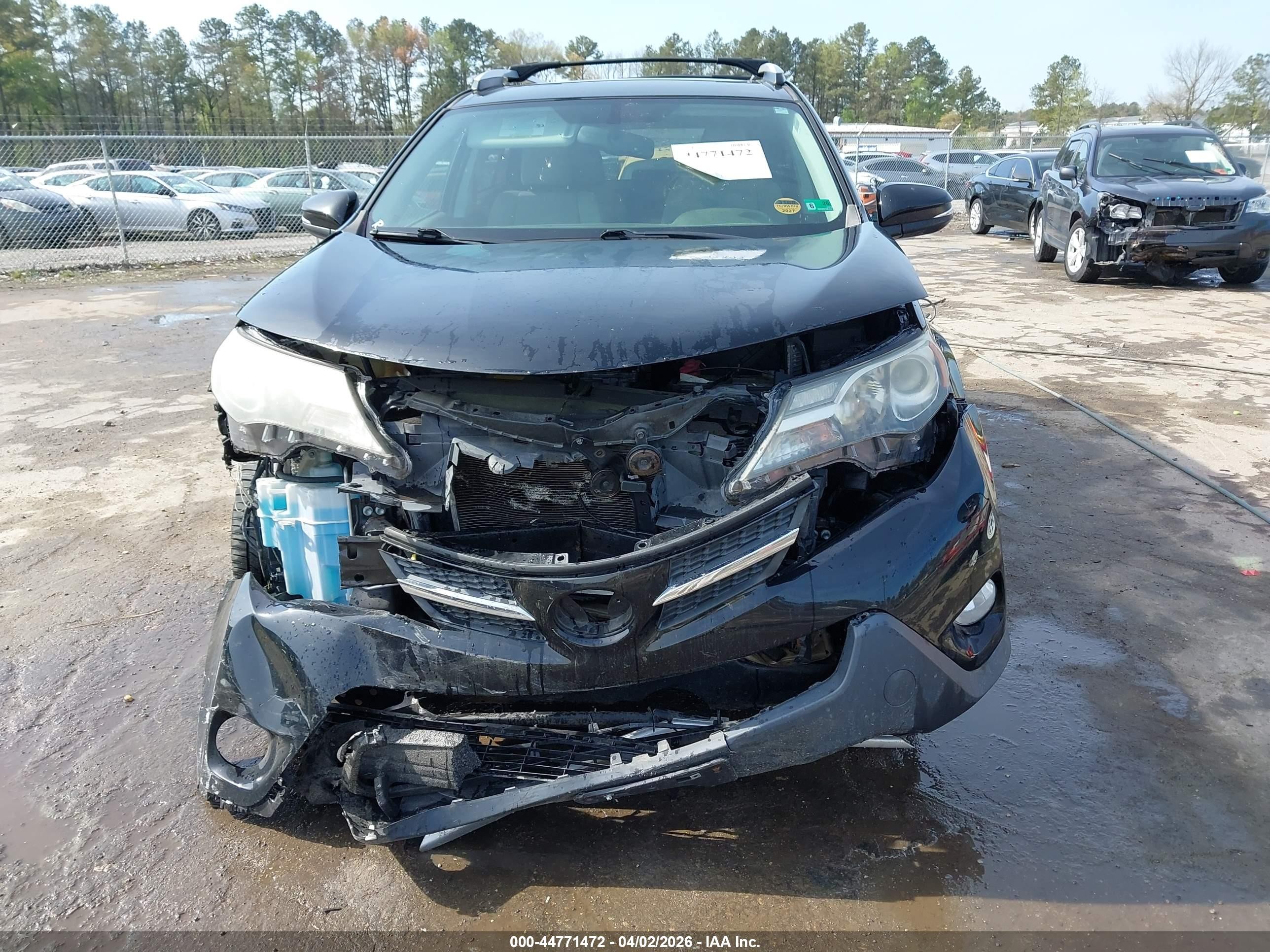 2015 Toyota Rav4 Limited Black vin: 2T3DFREV7FW381584