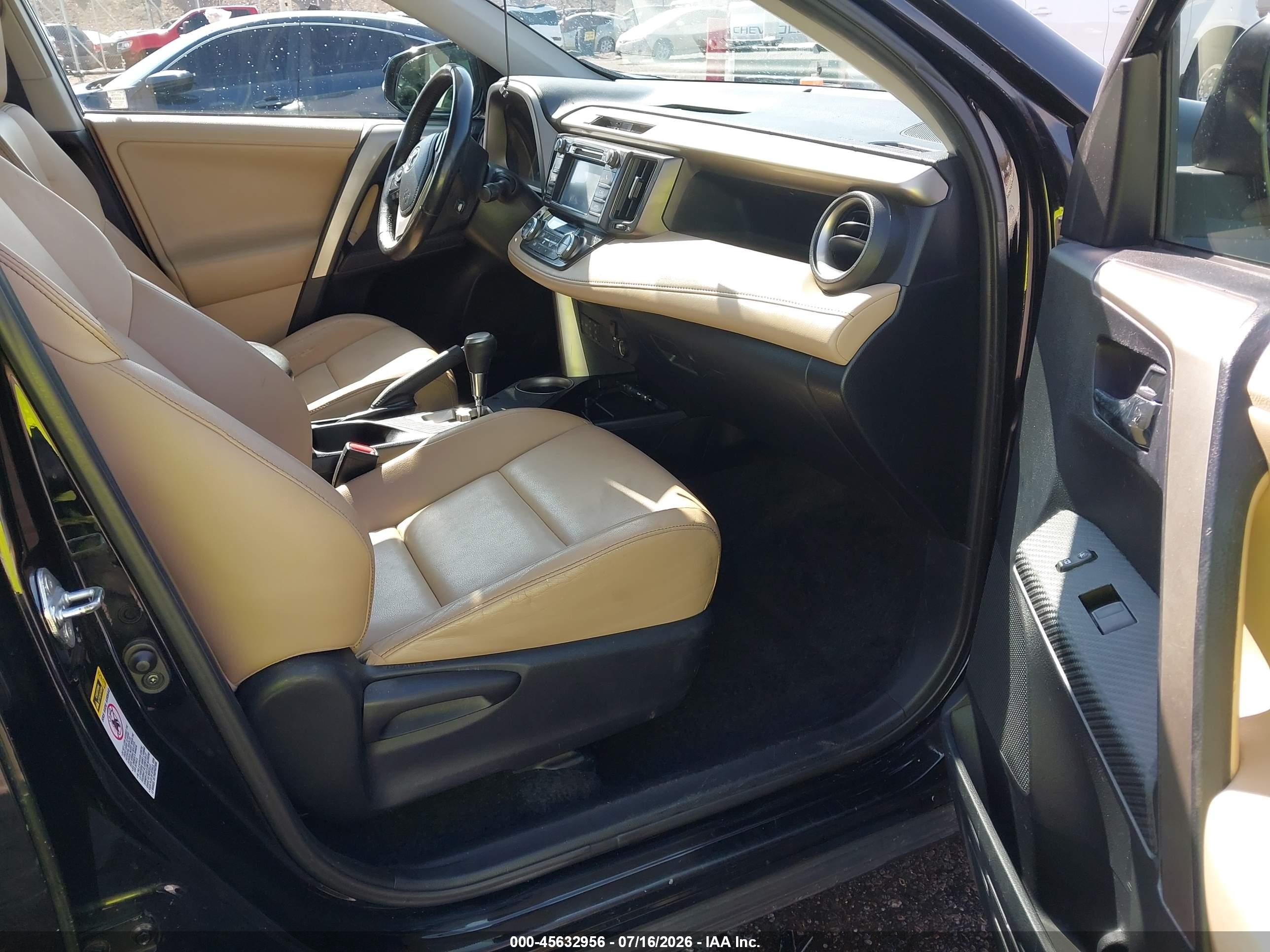 2013 Toyota Rav4 Limited Black vin: 2T3DFREV8DW019308