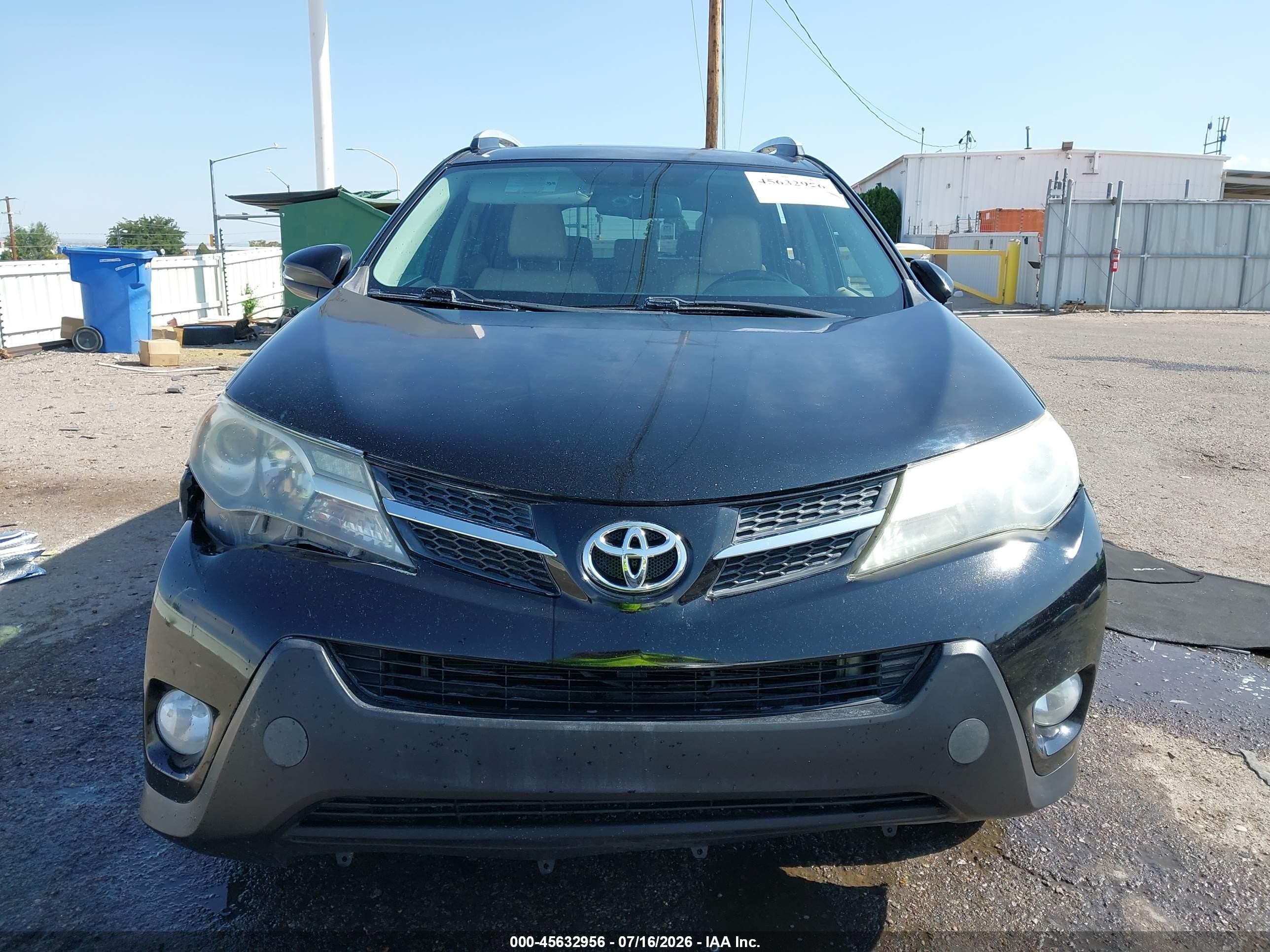 2013 Toyota Rav4 Limited Black vin: 2T3DFREV8DW019308
