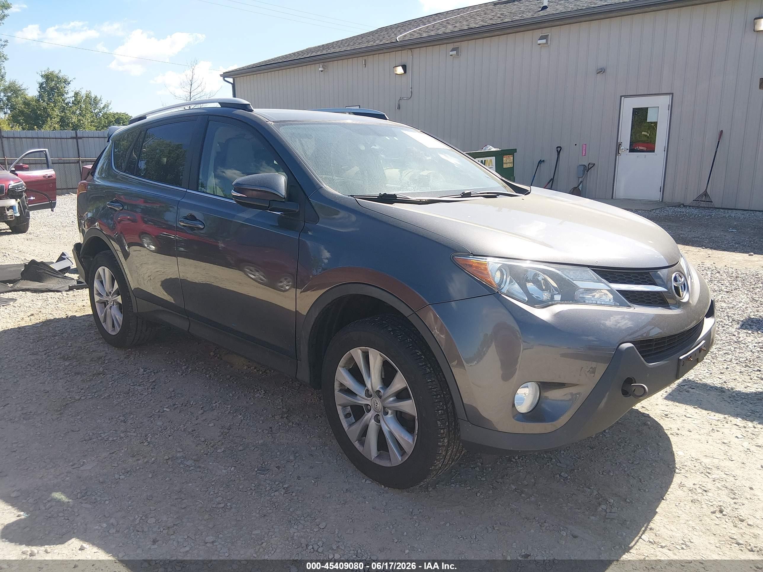 2013 Toyota Rav4 Limited Black vin: 2T3DFREV8DW029045