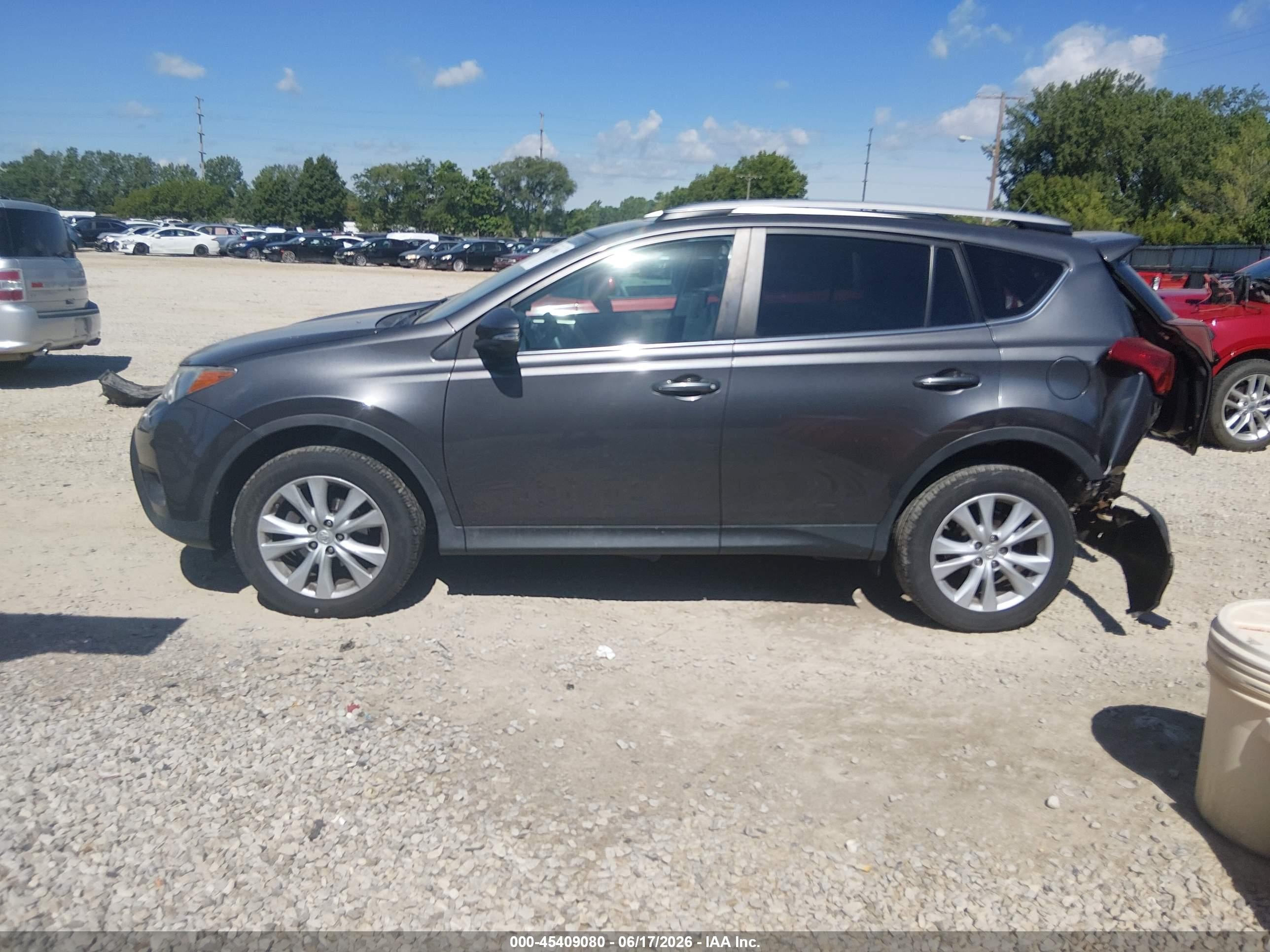 2013 Toyota Rav4 Limited Black vin: 2T3DFREV8DW029045
