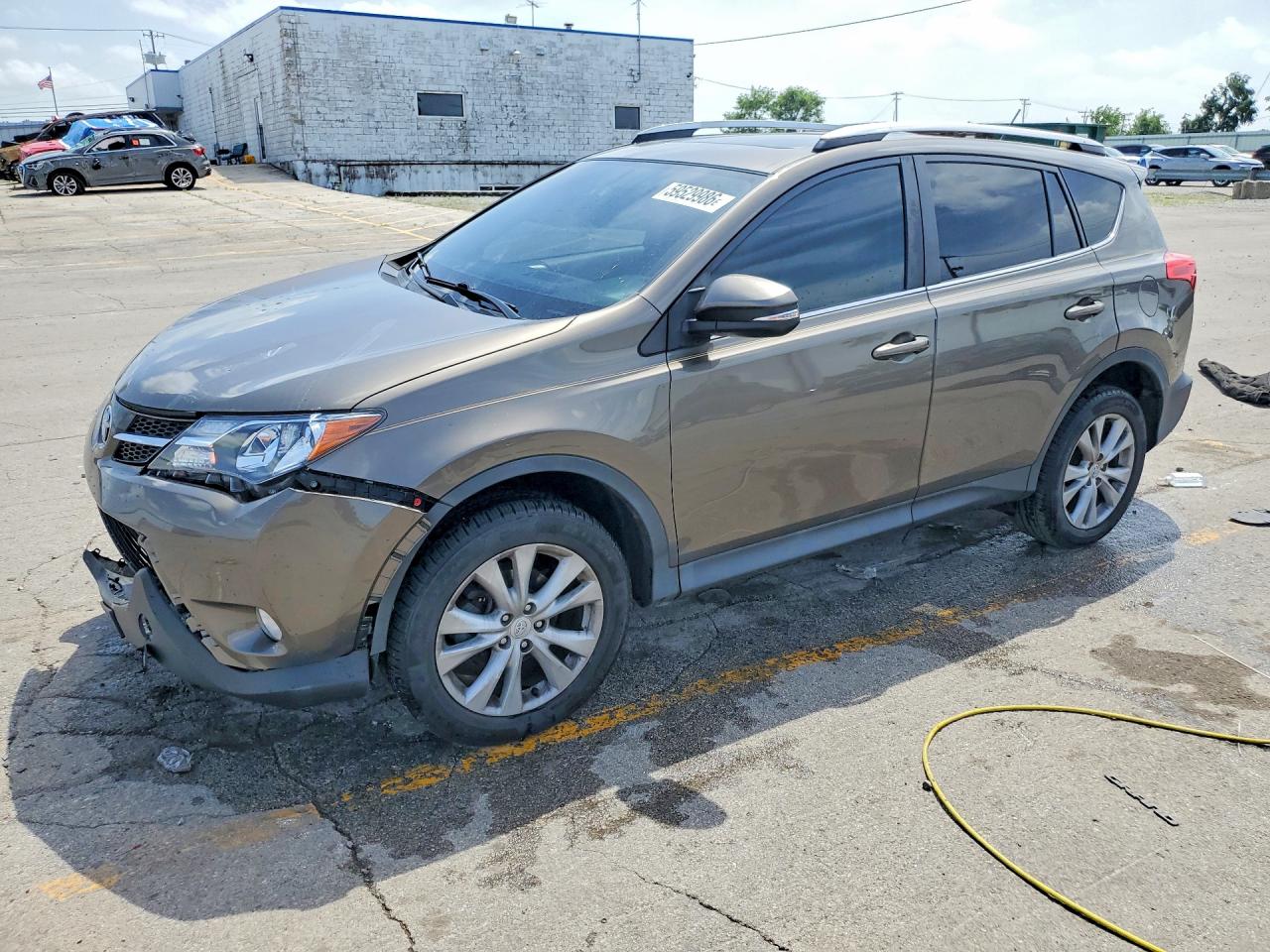 2013 Toyota Rav4 Limited Tan vin: 2T3DFREV8DW033192