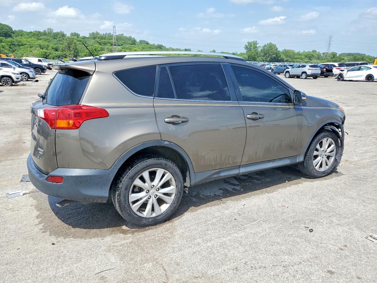 2013 Toyota Rav4 Limited Tan vin: 2T3DFREV8DW033192
