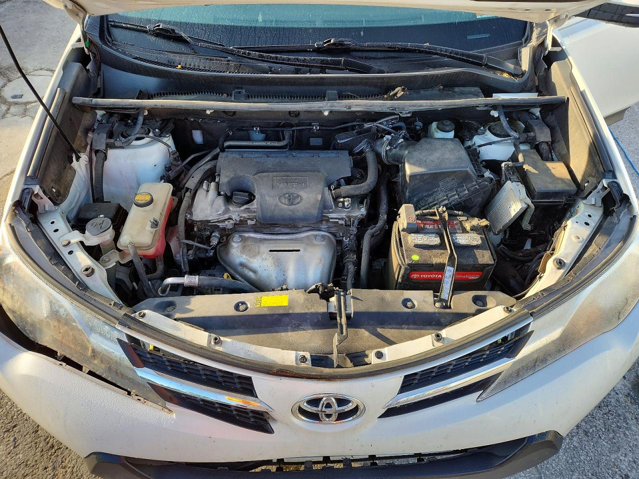 2013 Toyota Rav4 Limited White vin: 2T3DFREV8DW039266