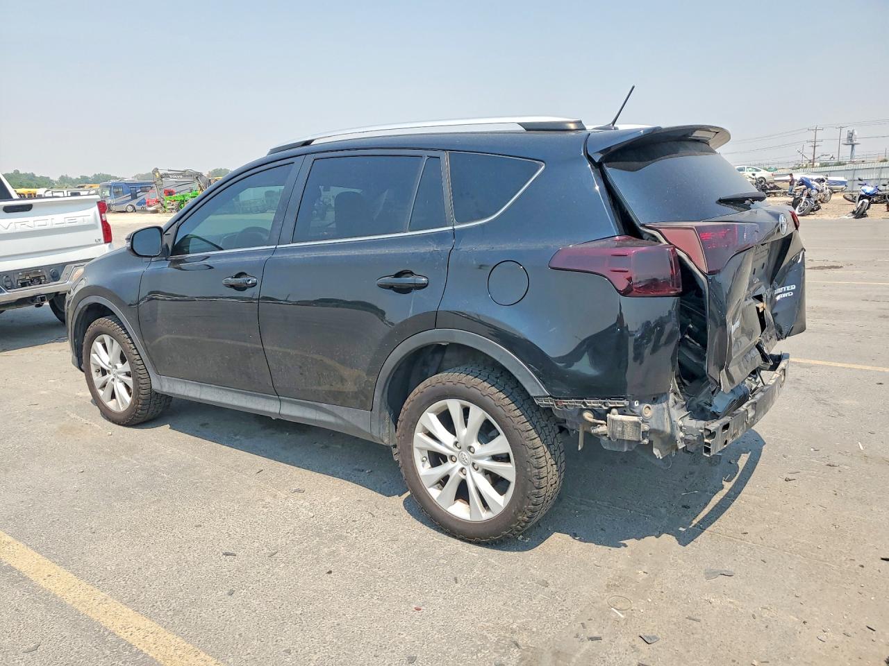 2013 Toyota Rav4 Limited Black vin: 2T3DFREV8DW047481
