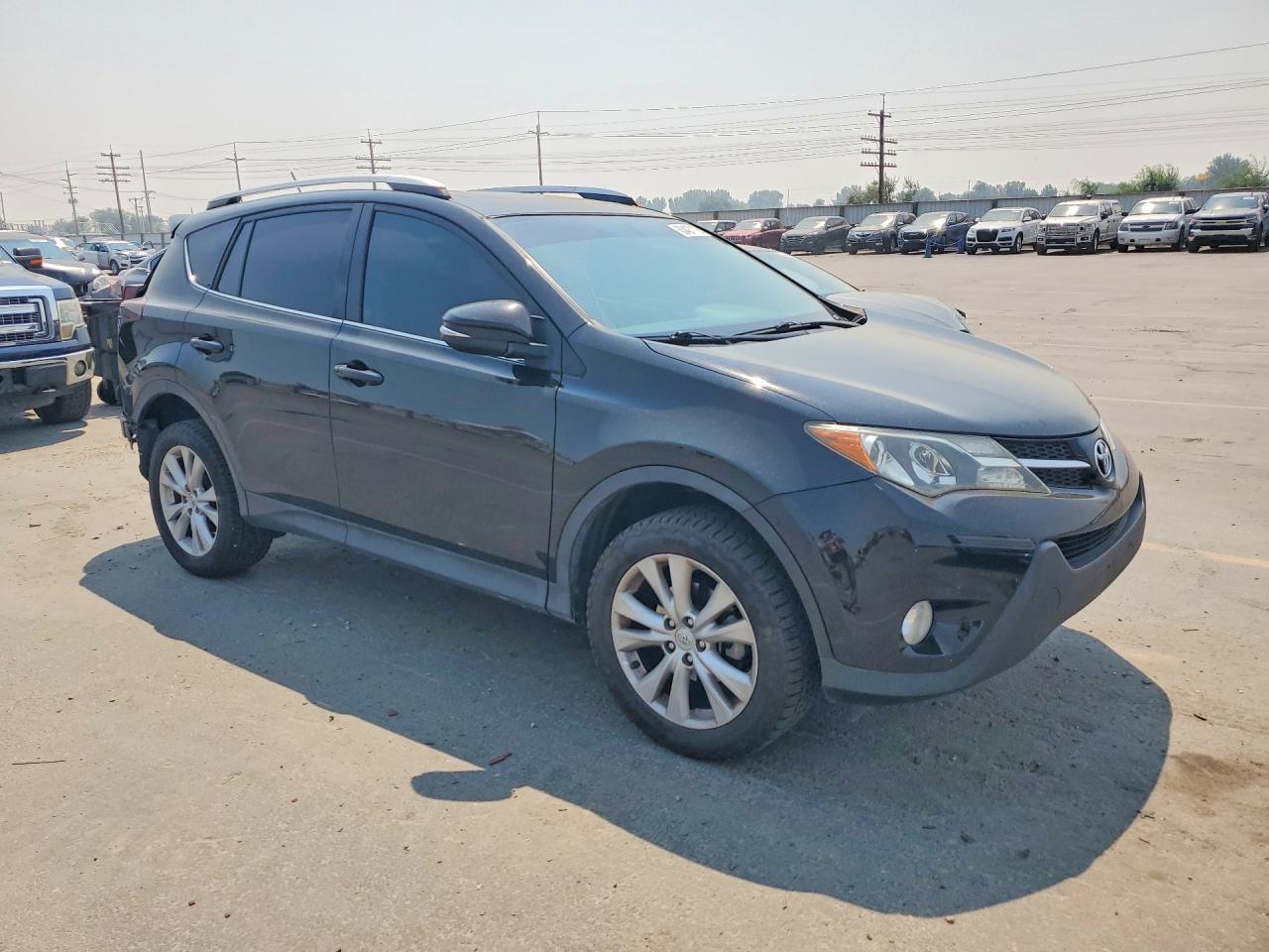 2013 Toyota Rav4 Limited Black vin: 2T3DFREV8DW047481