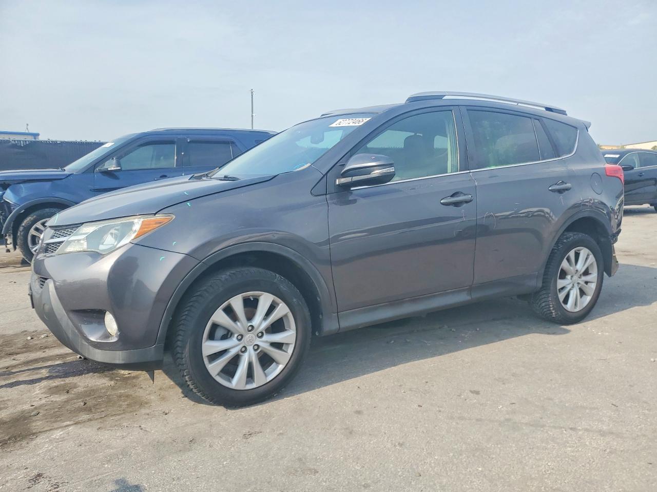 2013 Toyota Rav4 Limited Gray vin: 2T3DFREV8DW072798