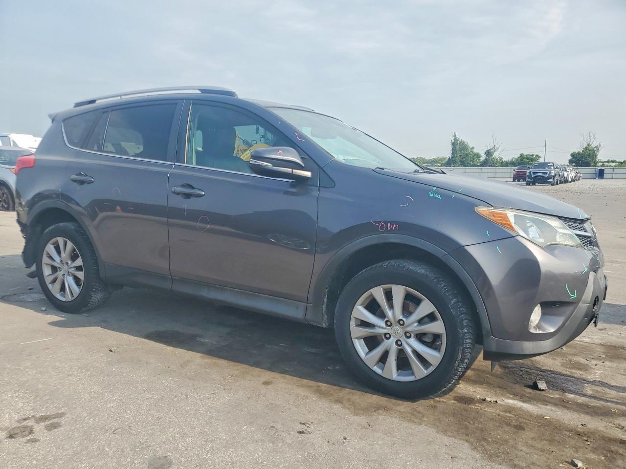 2013 Toyota Rav4 Limited Gray vin: 2T3DFREV8DW072798