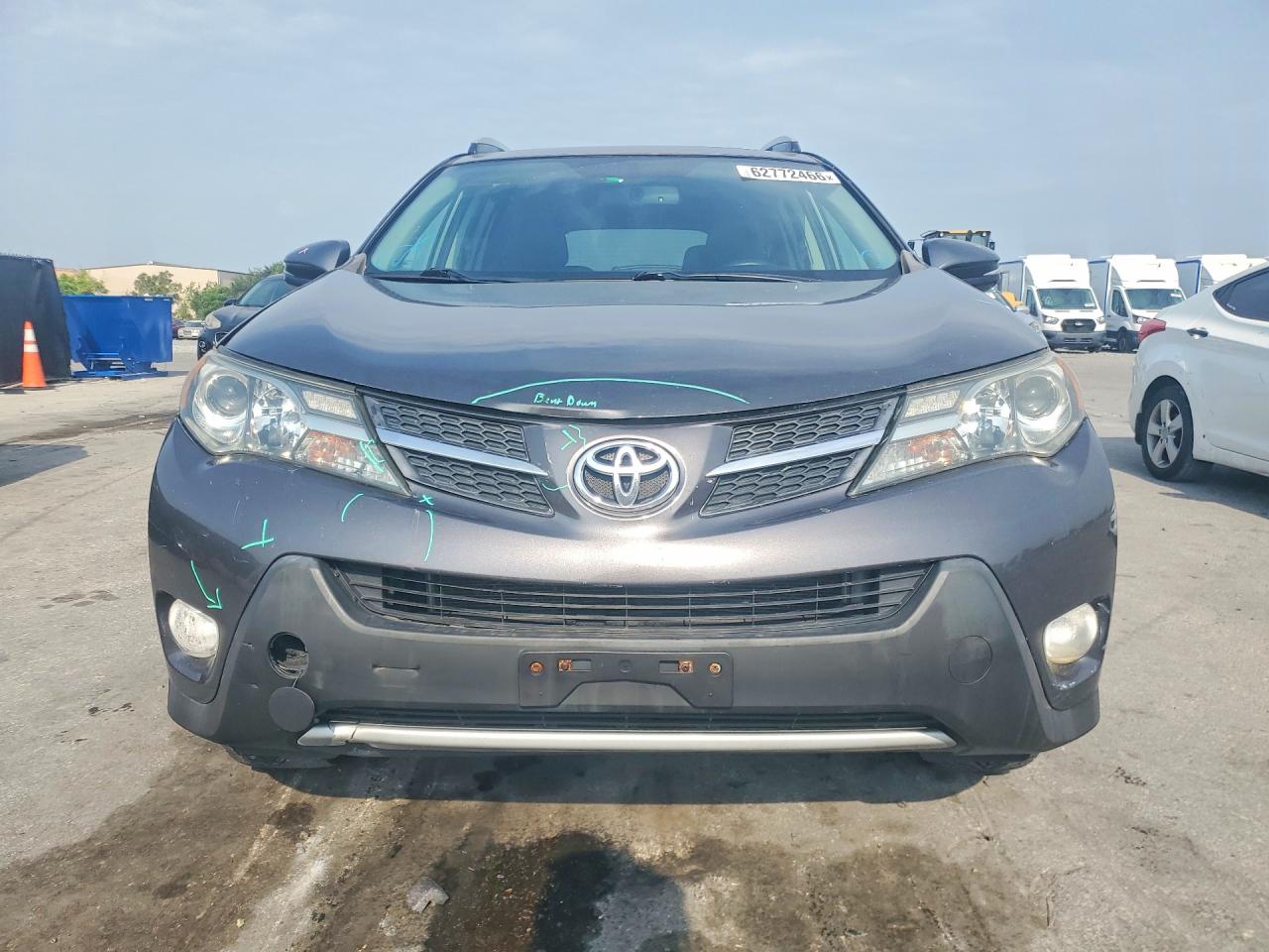 2013 Toyota Rav4 Limited Gray vin: 2T3DFREV8DW072798