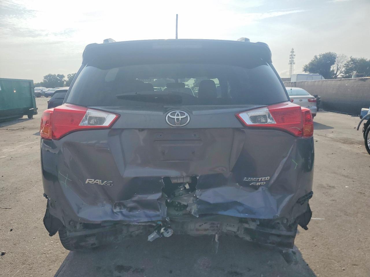 2013 Toyota Rav4 Limited Gray vin: 2T3DFREV8DW072798