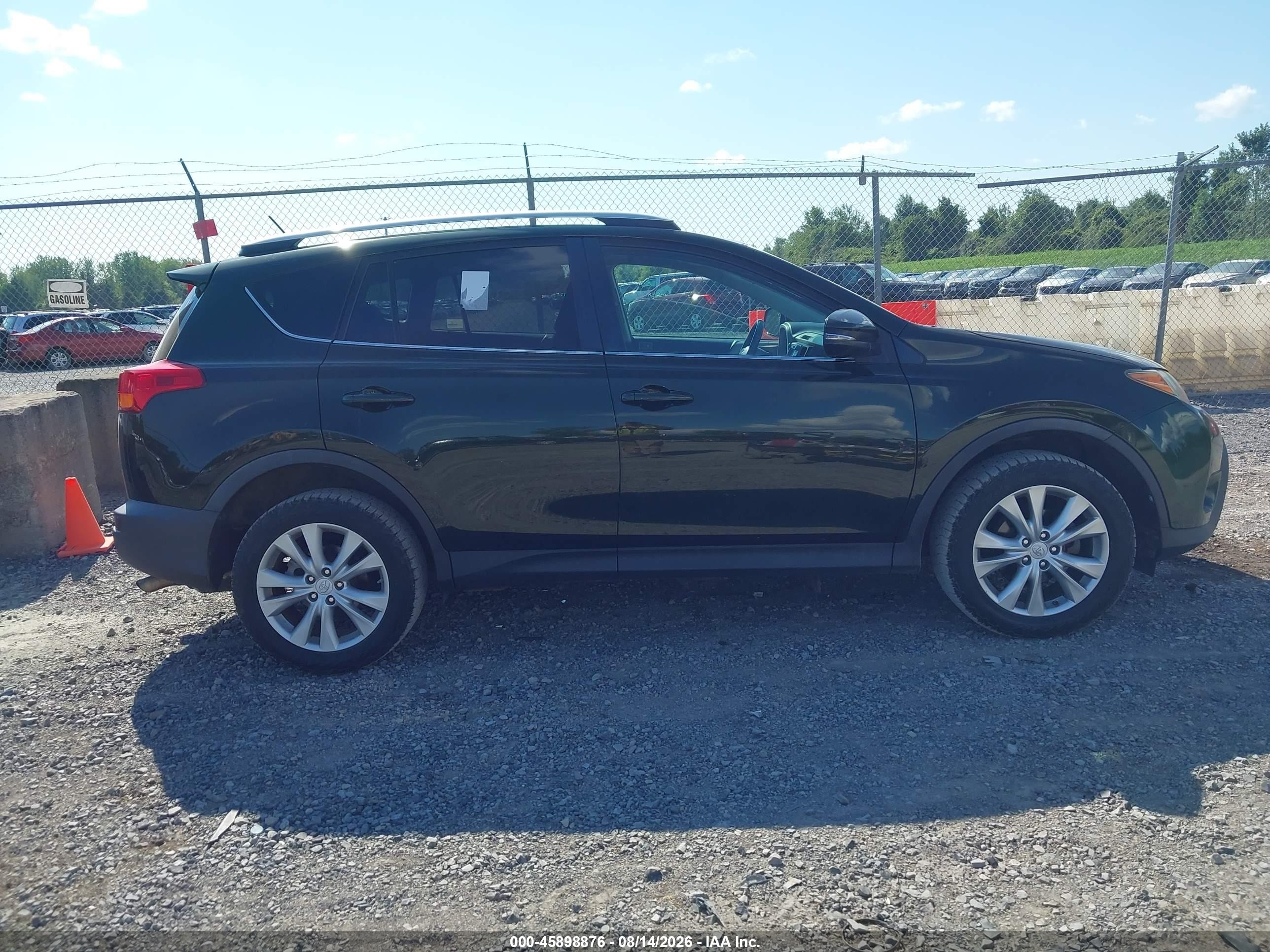 2013 Toyota Rav4 Limited Green vin: 2T3DFREV8DW078732