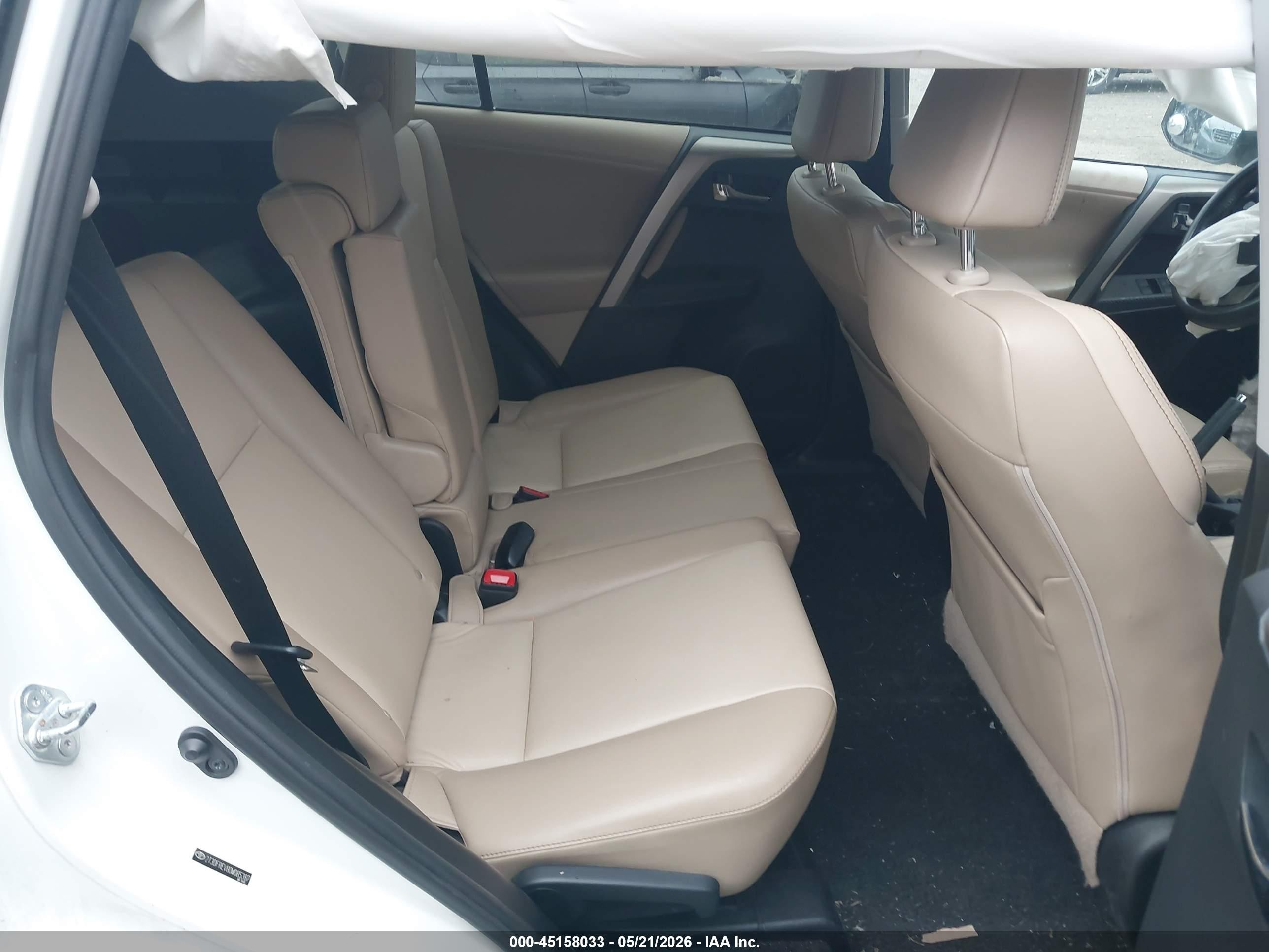 2013 Toyota Rav4 Limited White vin: 2T3DFREV8DW085387