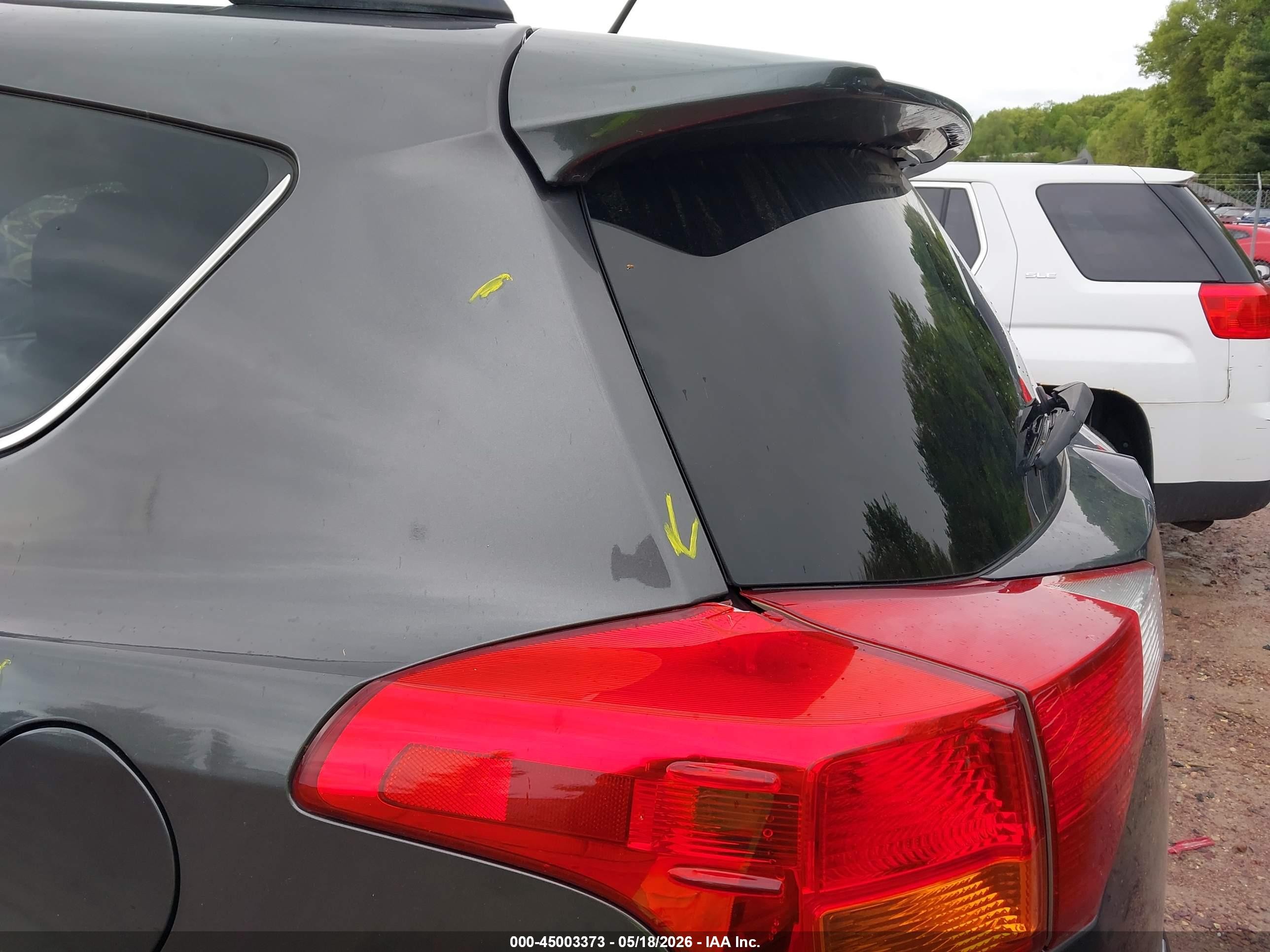 2013 Toyota Rav4 Limited Gray vin: 2T3DFREV8DW090444