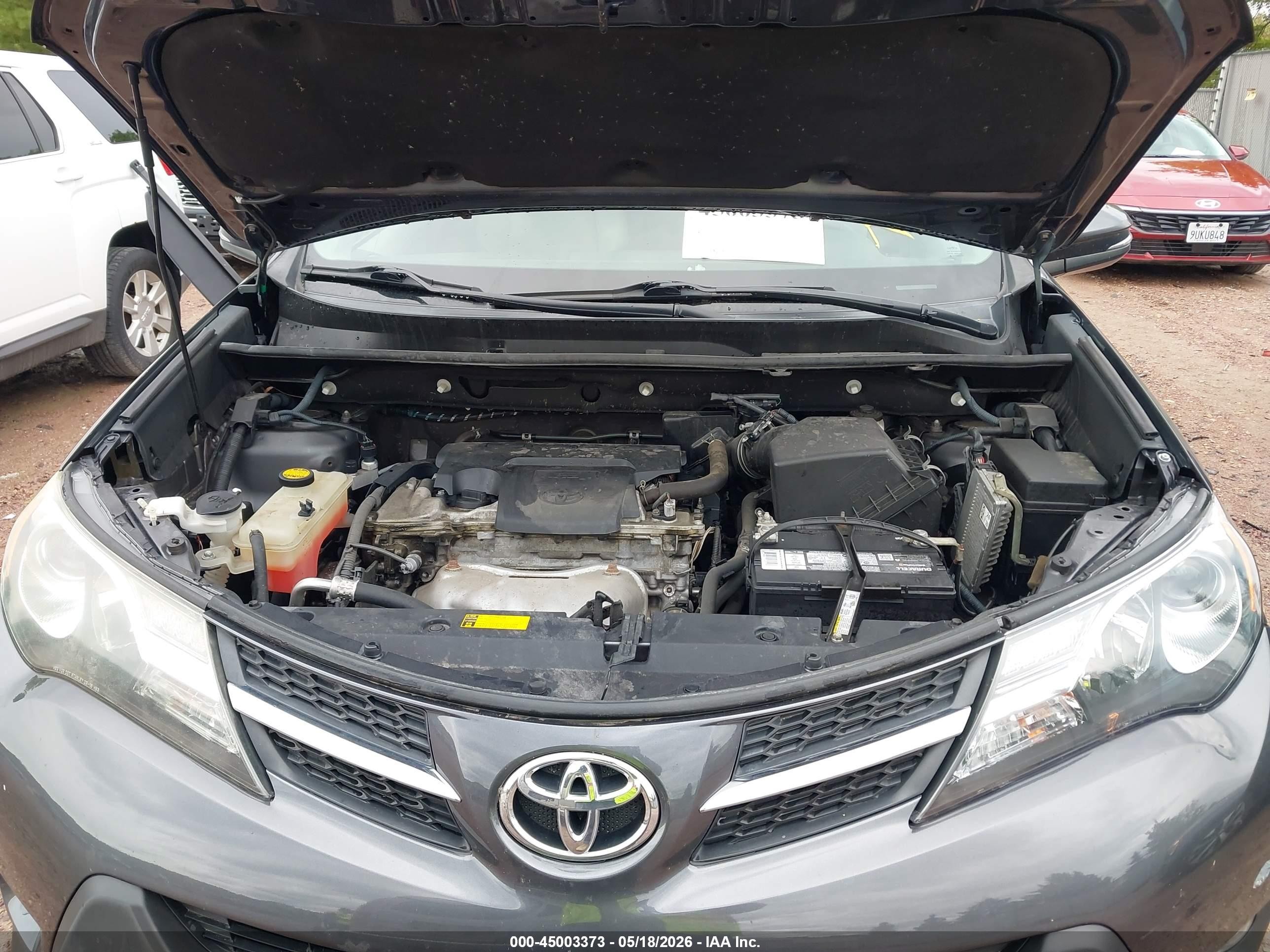 2013 Toyota Rav4 Limited Gray vin: 2T3DFREV8DW090444