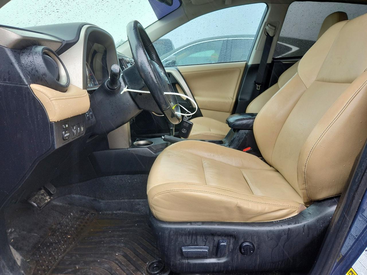 2013 Toyota Rav4 Limited Blue vin: 2T3DFREV8DW097622