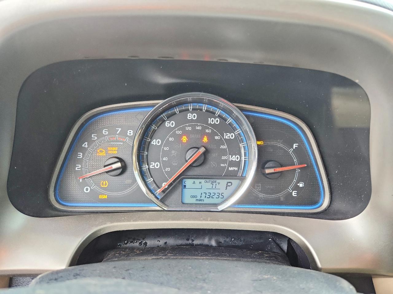 2013 Toyota Rav4 Limited Blue vin: 2T3DFREV8DW097622