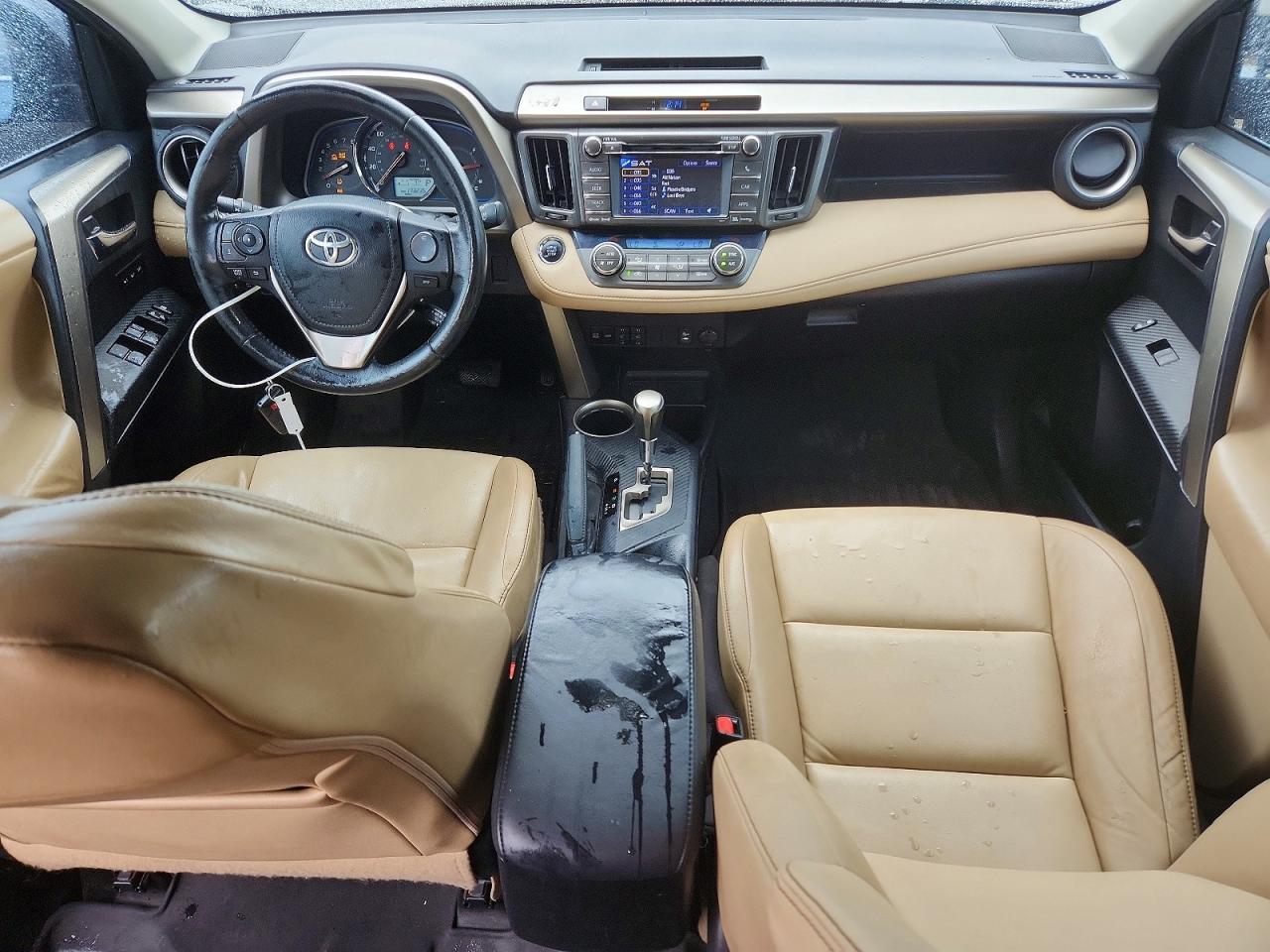 2013 Toyota Rav4 Limited Blue vin: 2T3DFREV8DW097622
