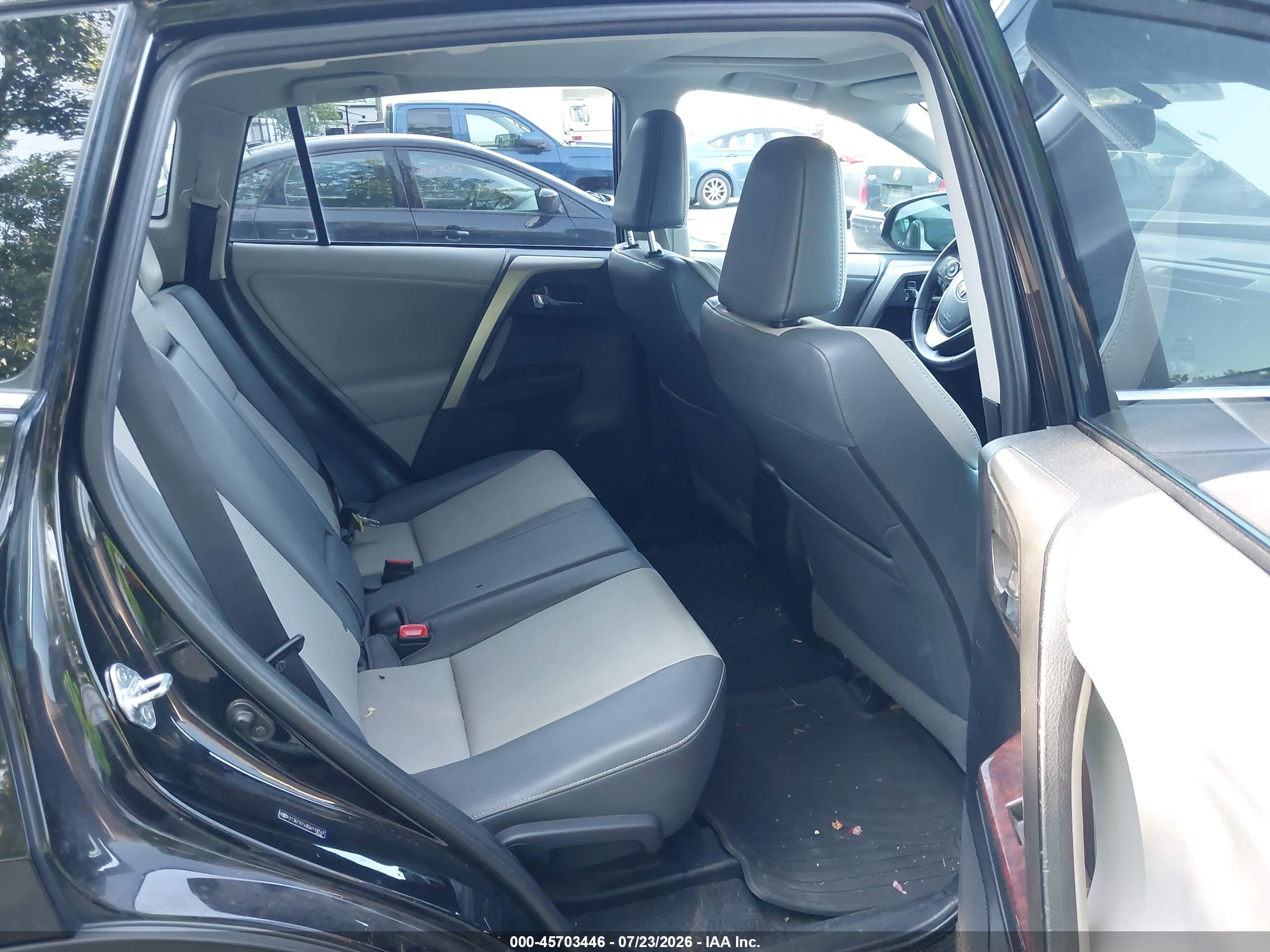 2013 Toyota Rav4 Limited Black vin: 2T3DFREV8DW119747
