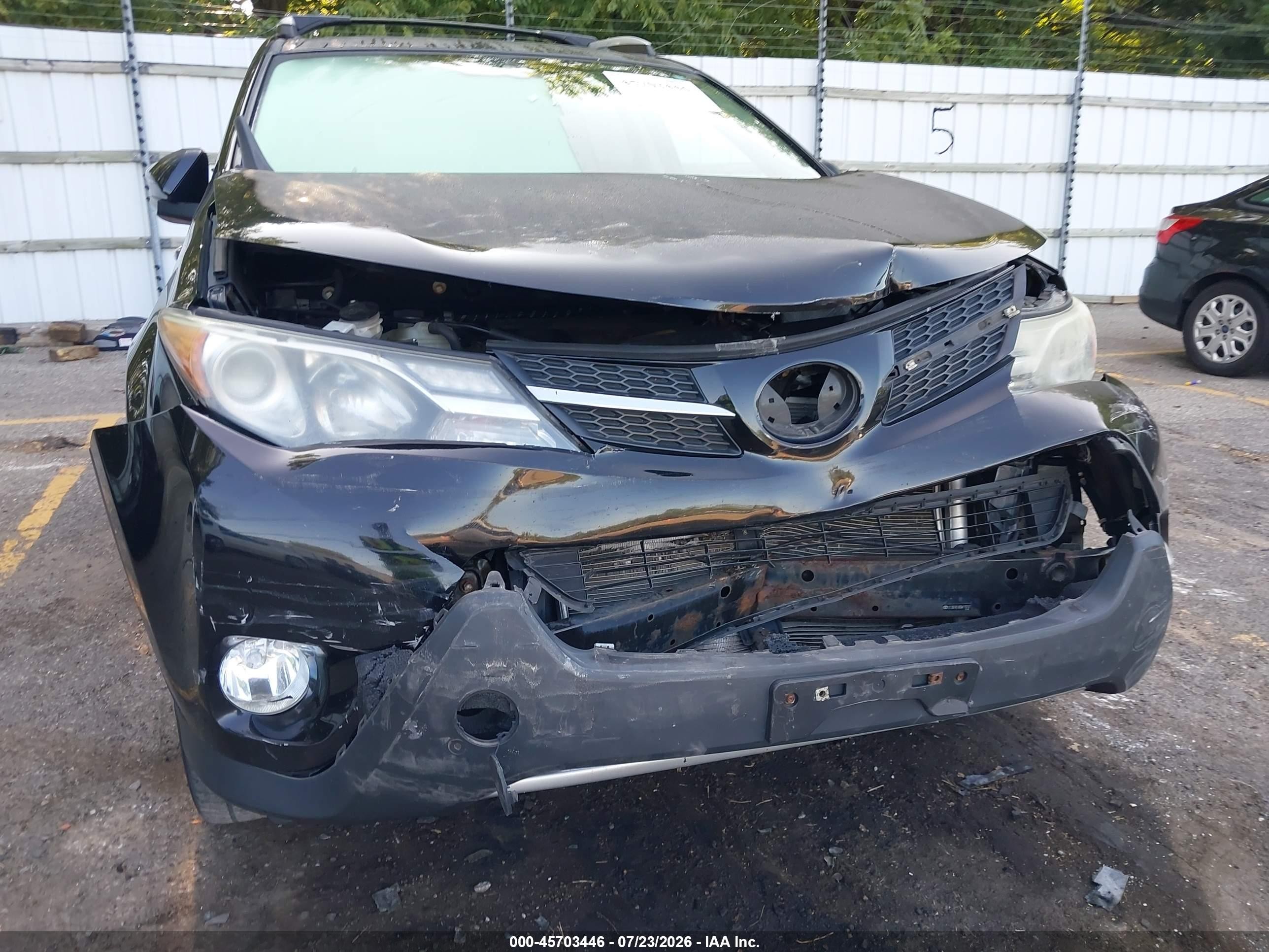 2013 Toyota Rav4 Limited Black vin: 2T3DFREV8DW119747