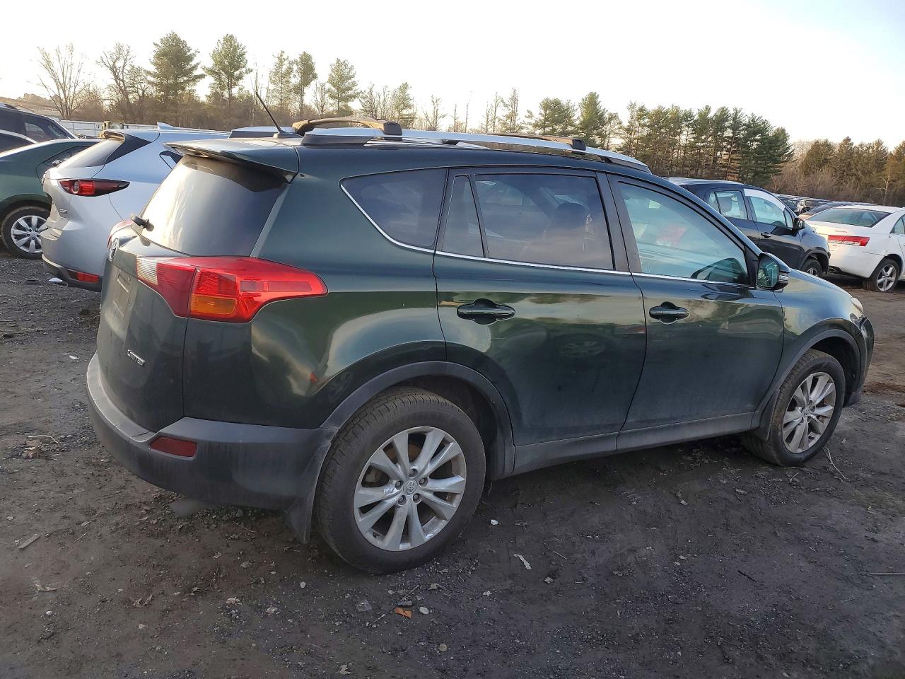 2013 Toyota Rav 4 Green vin: 2T3DFREV8DW121126