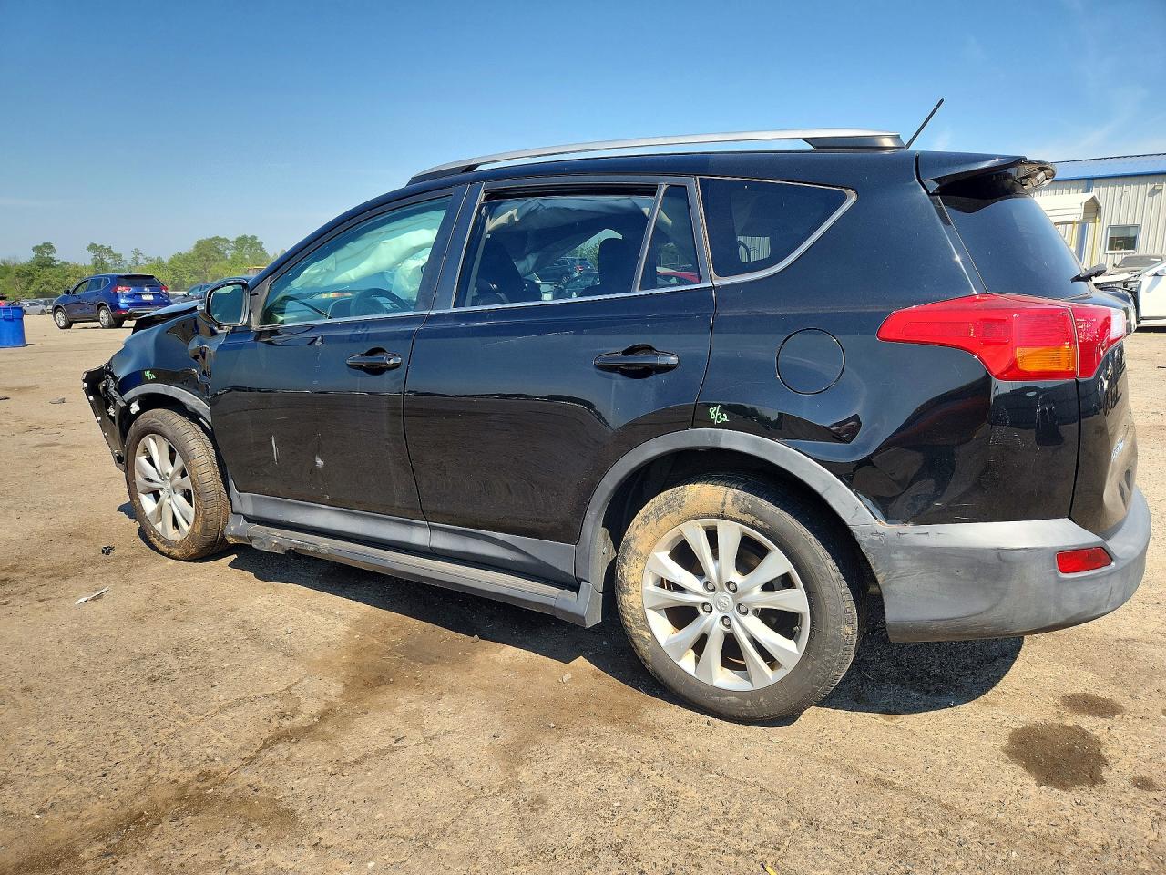 2014 Toyota Rav4 Limited Black vin: 2T3DFREV8EW160686