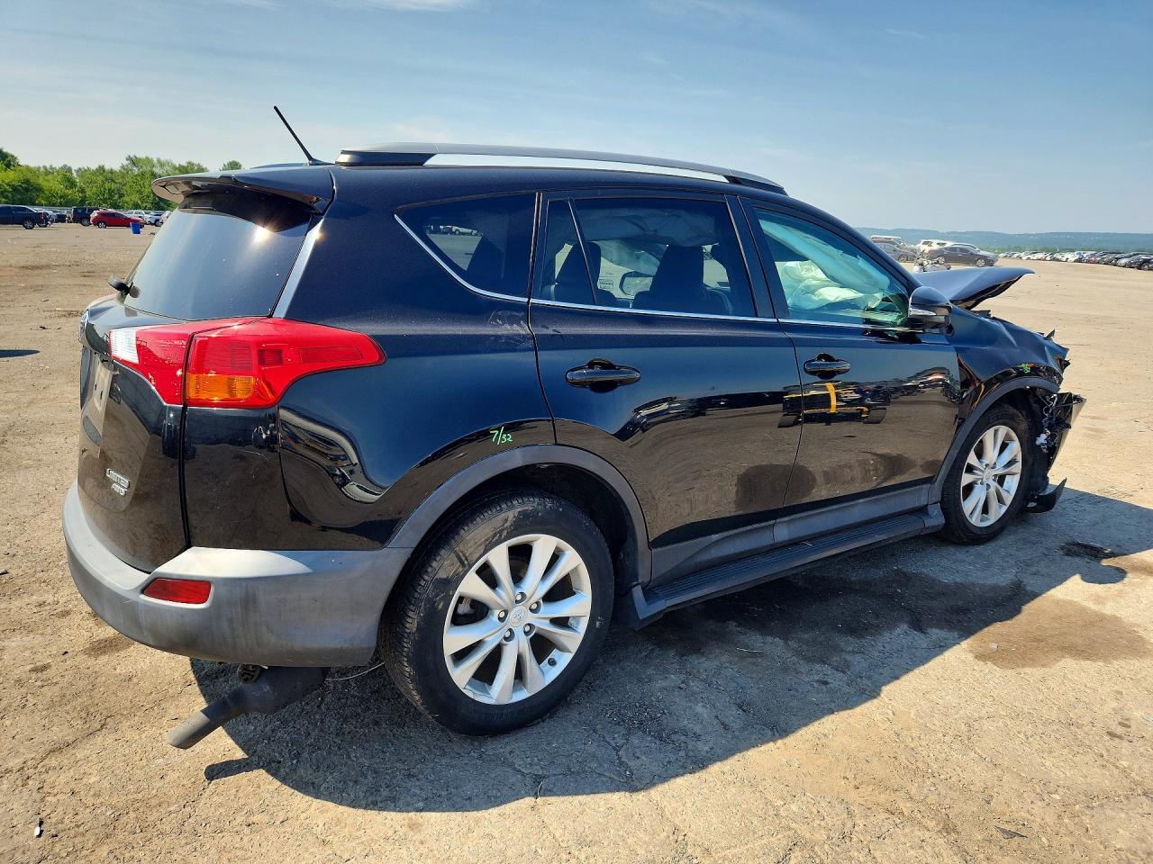 2014 Toyota Rav4 Limited Black vin: 2T3DFREV8EW160686