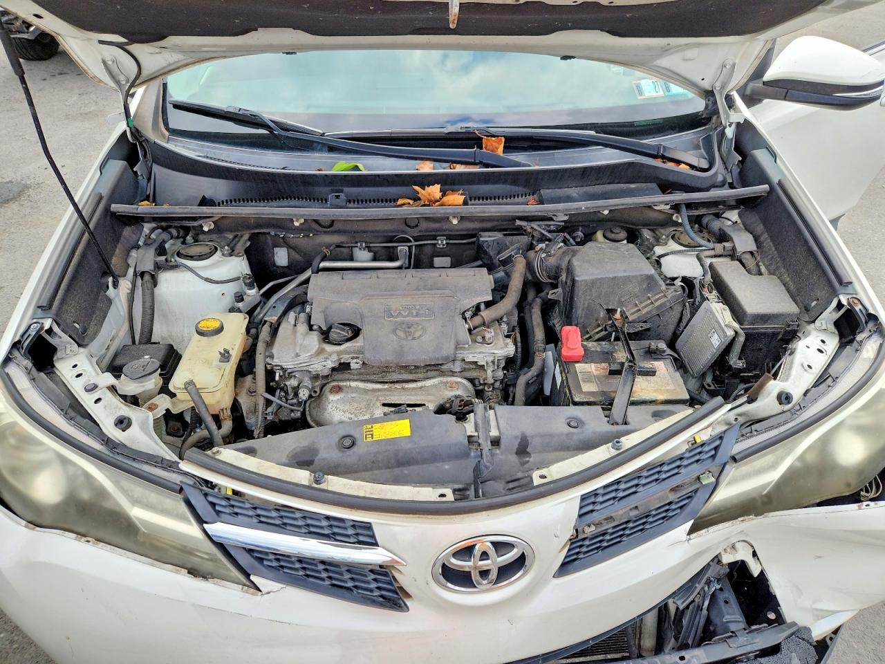 2014 Toyota Rav4 Limited White vin: 2T3DFREV8EW161434