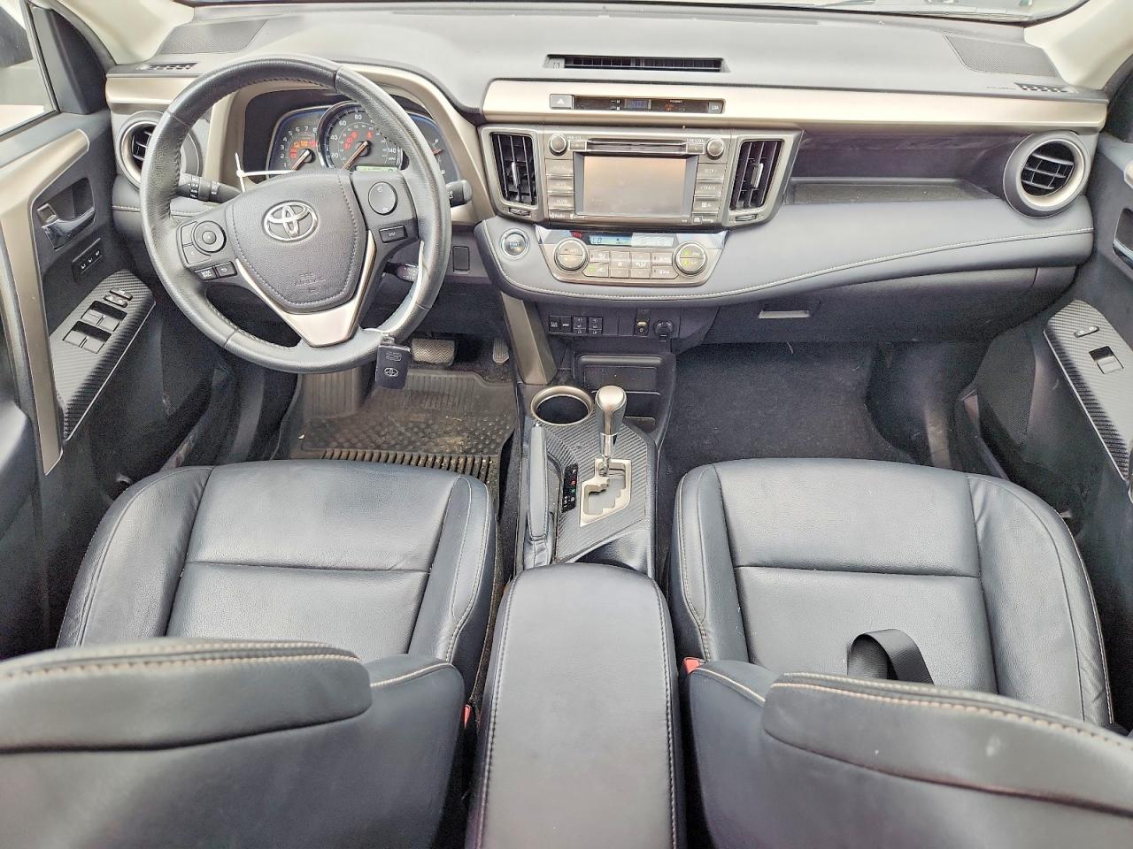 2014 Toyota Rav4 Limited White vin: 2T3DFREV8EW161434