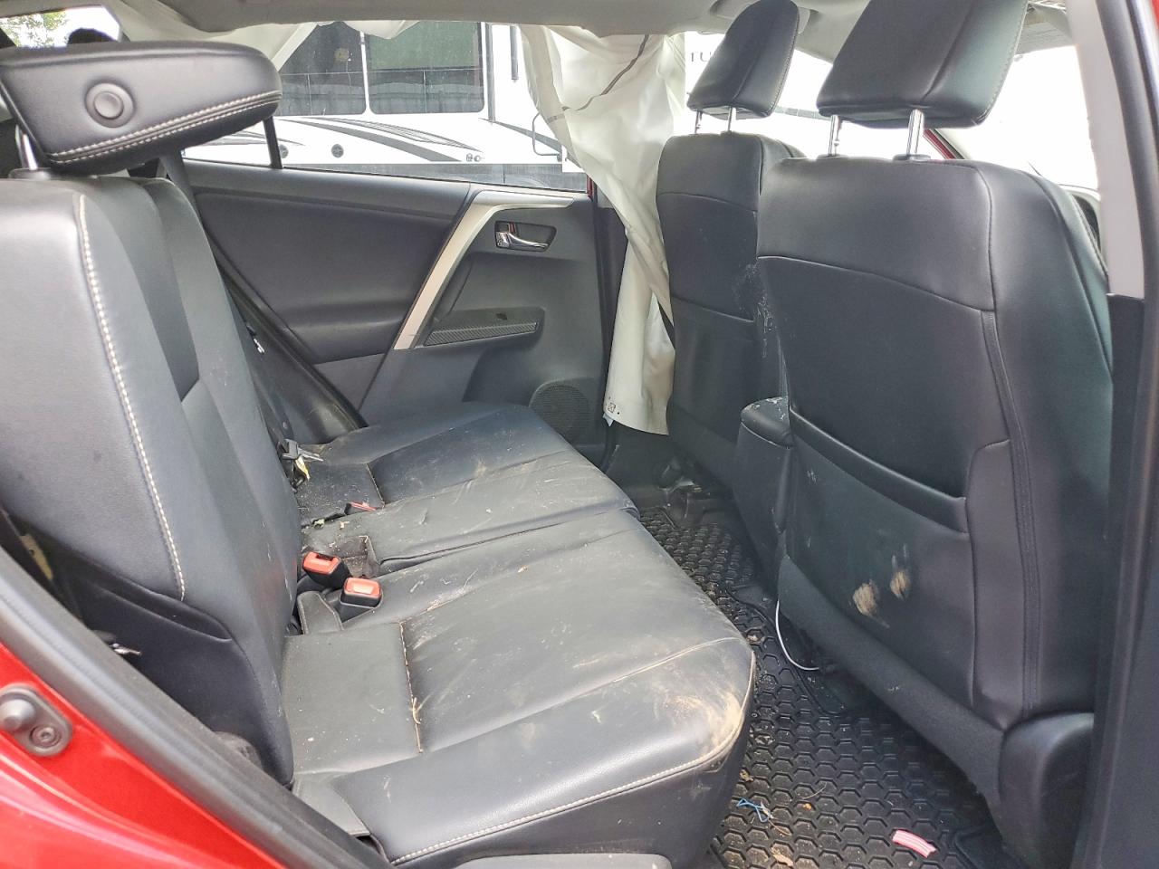 2014 Toyota Rav4 Limited Red vin: 2T3DFREV8EW165399