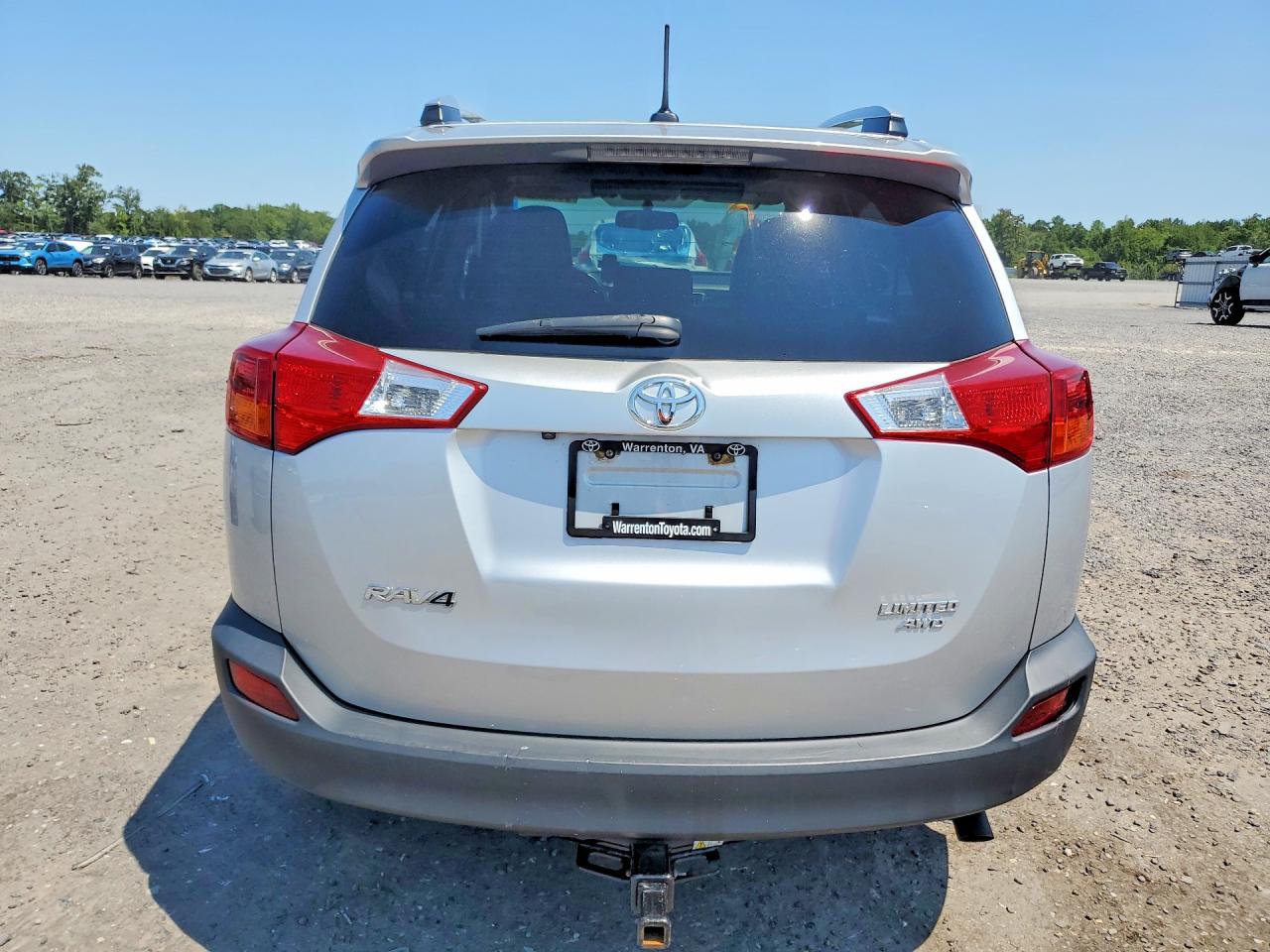2014 Toyota Rav4 Limited Silver vin: 2T3DFREV8EW169226