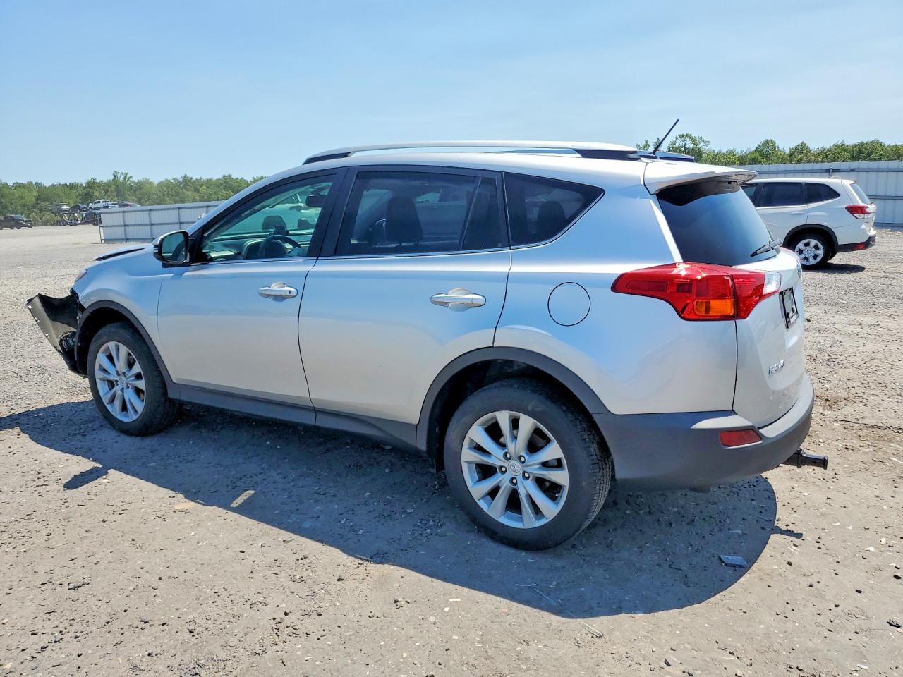 2014 Toyota Rav4 Limited Silver vin: 2T3DFREV8EW169226