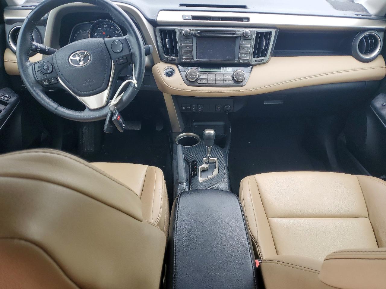 2014 Toyota Rav4 Limited White vin: 2T3DFREV8EW173552