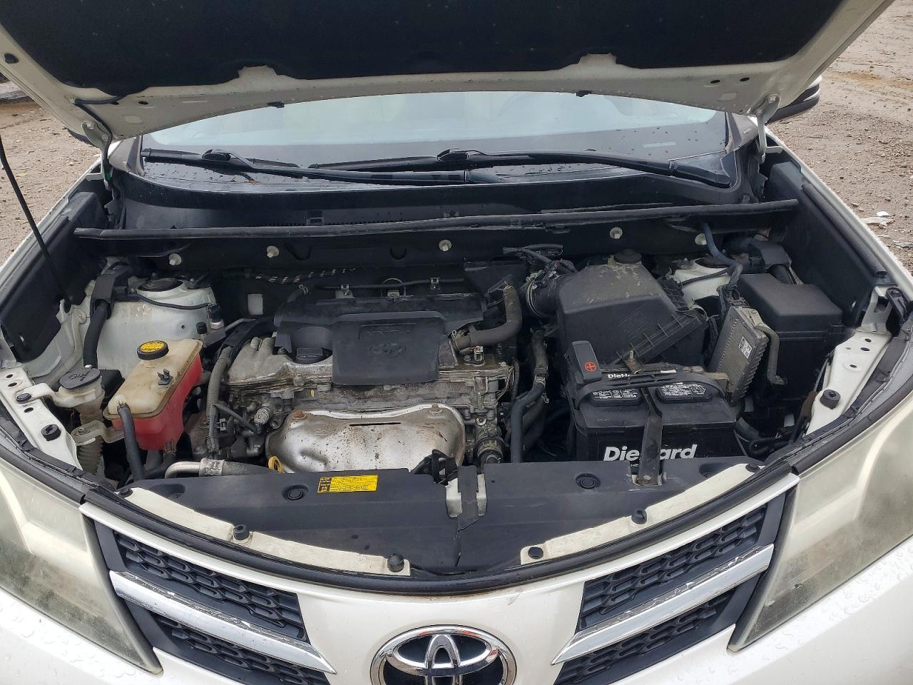 2014 Toyota Rav4 Limited White vin: 2T3DFREV8EW173552