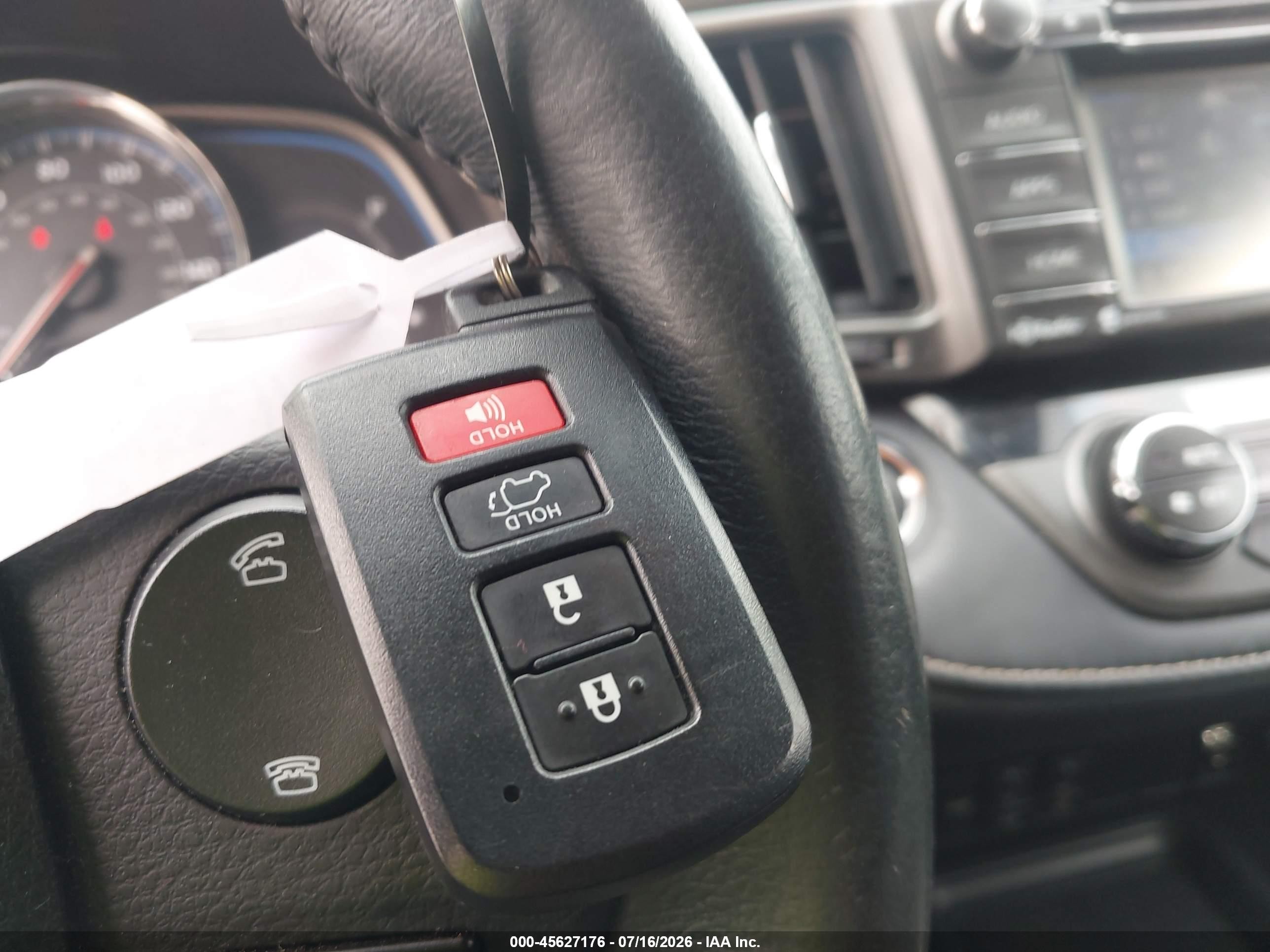 2014 Toyota Rav4 Limited Red vin: 2T3DFREV8EW220112