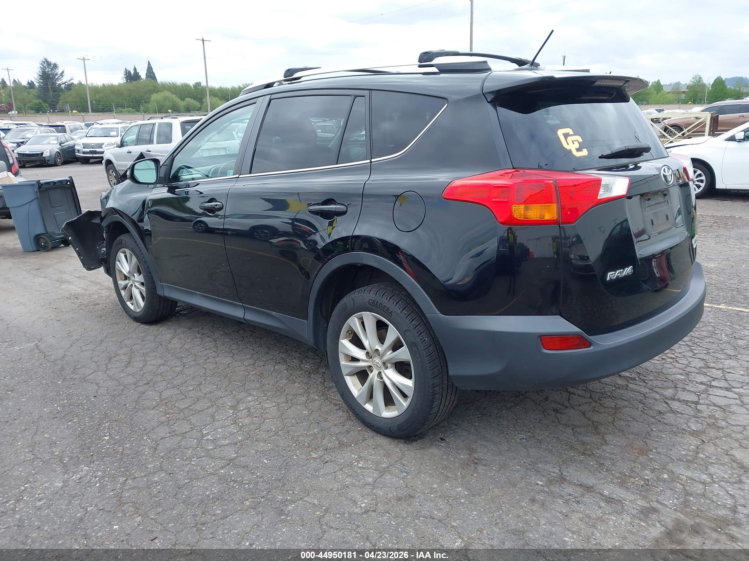 2015 Toyota Rav4 Limited Black vin: 2T3DFREV8FW237638