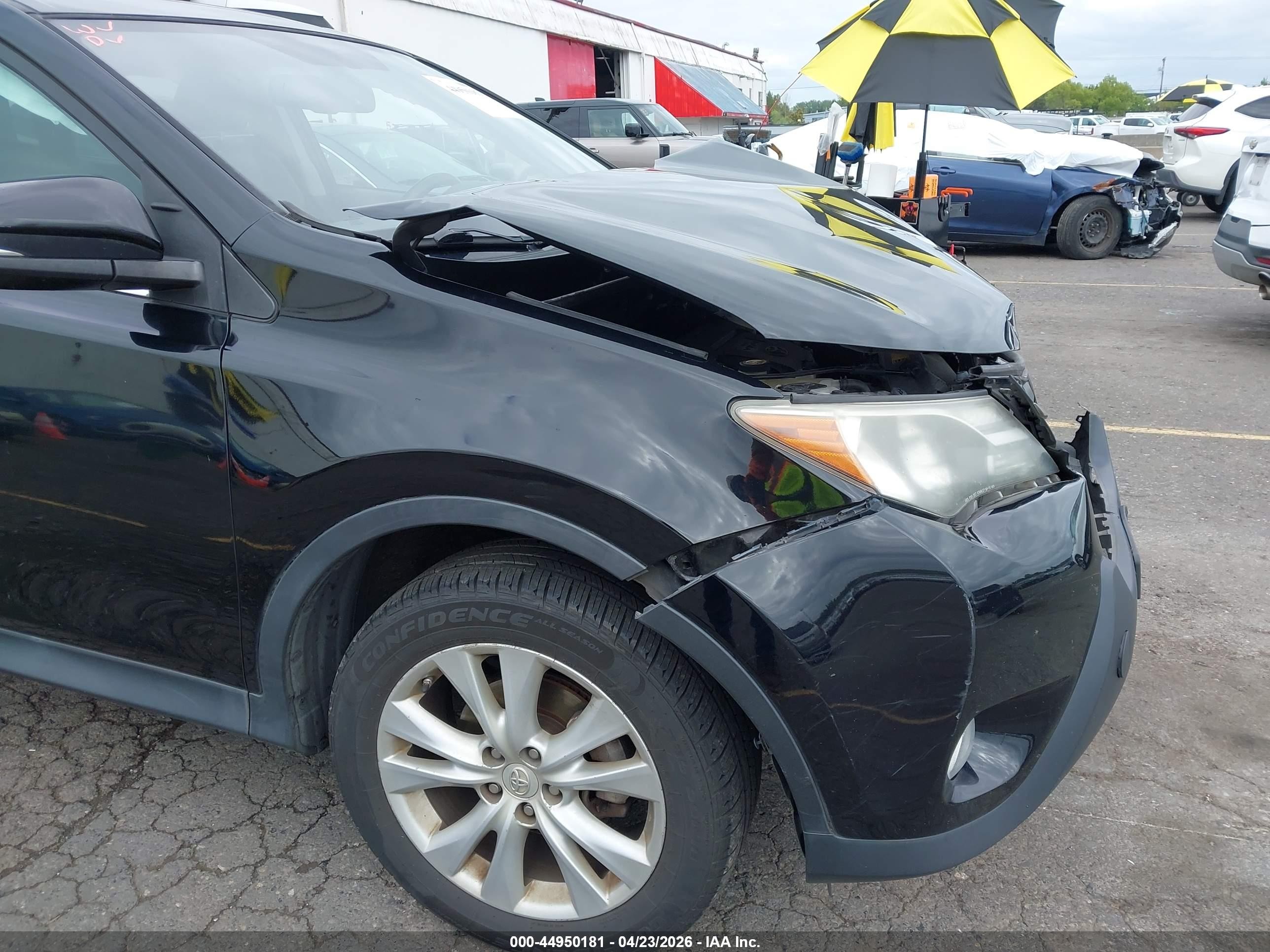 2015 Toyota Rav4 Limited Black vin: 2T3DFREV8FW237638