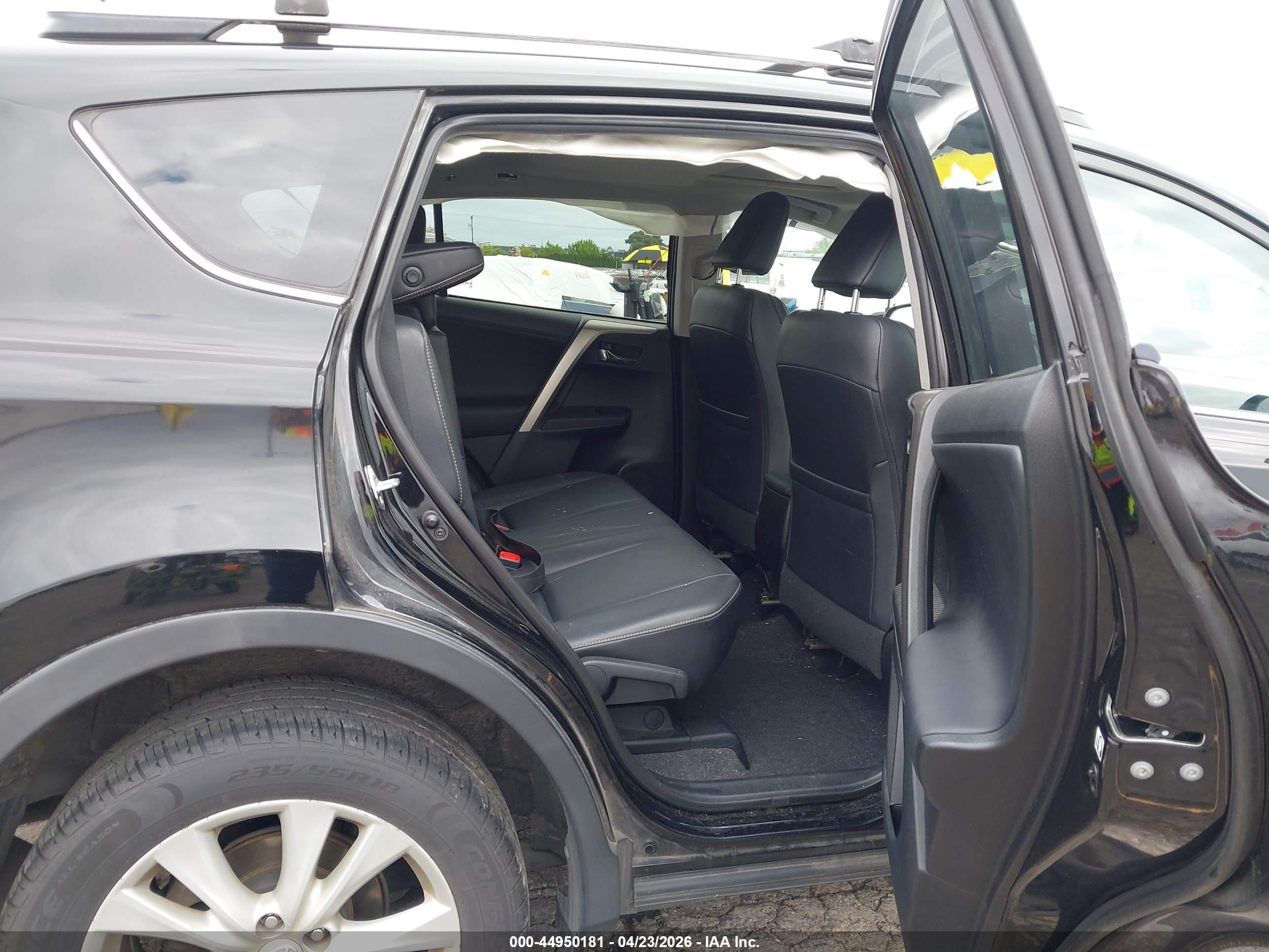 2015 Toyota Rav4 Limited Black vin: 2T3DFREV8FW237638