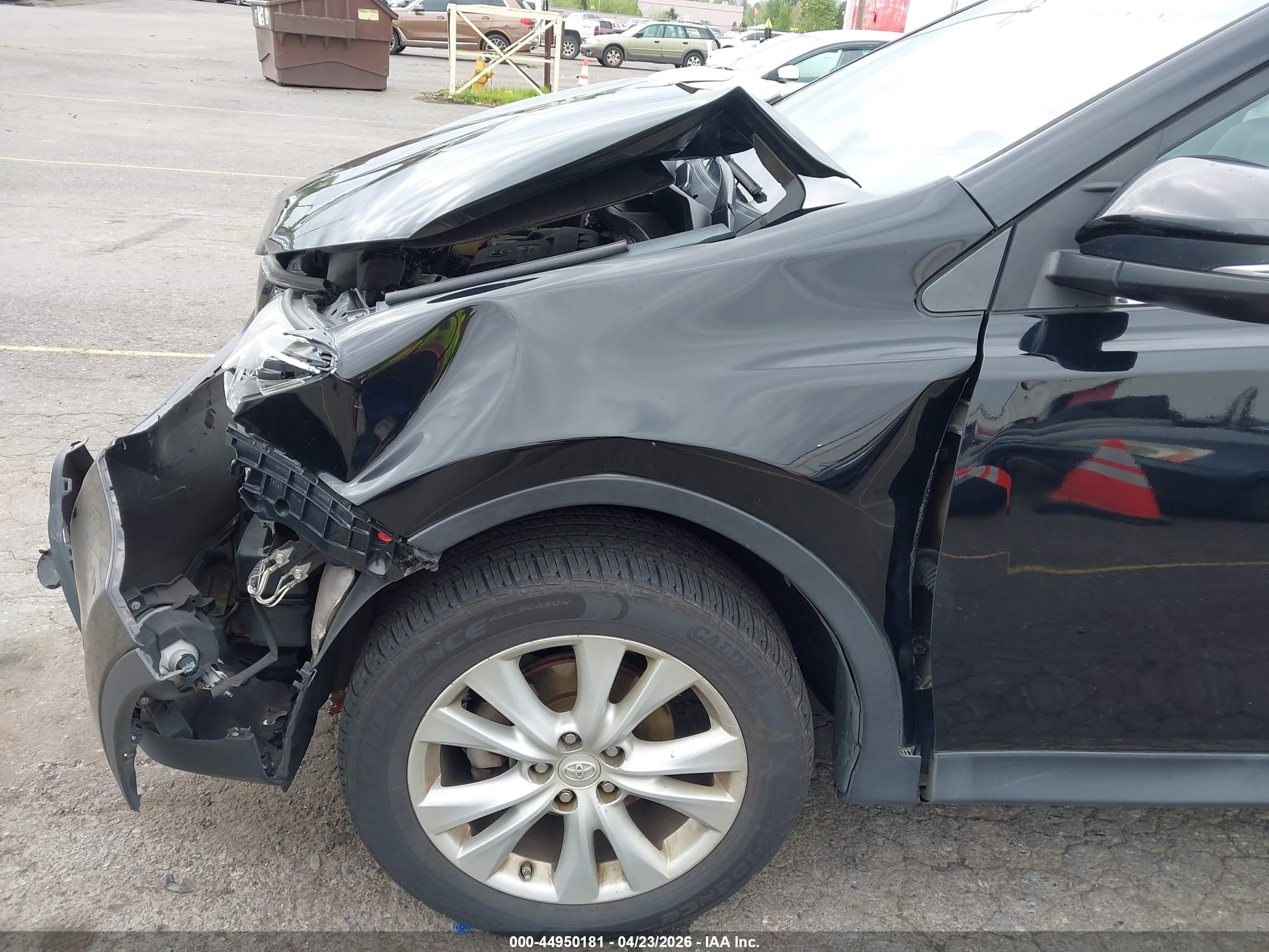 2015 Toyota Rav4 Limited Black vin: 2T3DFREV8FW237638