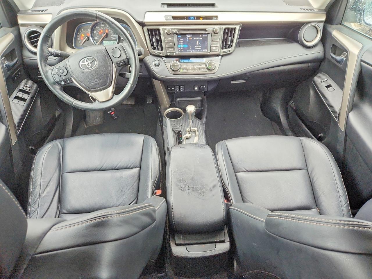 2015 Toyota Rav4 Limited White vin: 2T3DFREV8FW248154