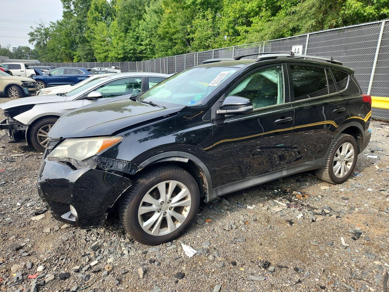 2015 Toyota Rav4 Limited Black vin: 2T3DFREV8FW317604