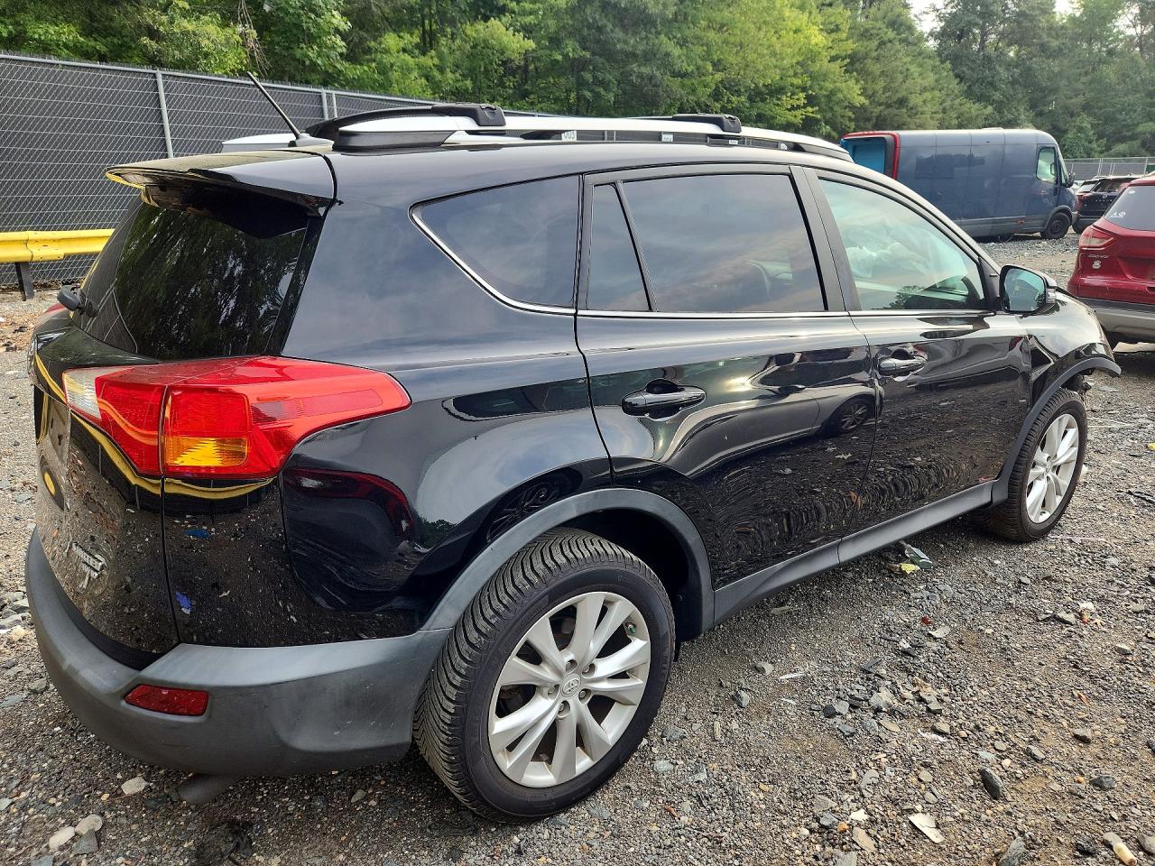 2015 Toyota Rav4 Limited Black vin: 2T3DFREV8FW317604