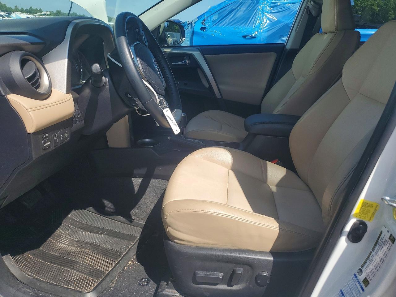2015 Toyota Rav4 Limited Белый vin: 2T3DFREV8FW317800