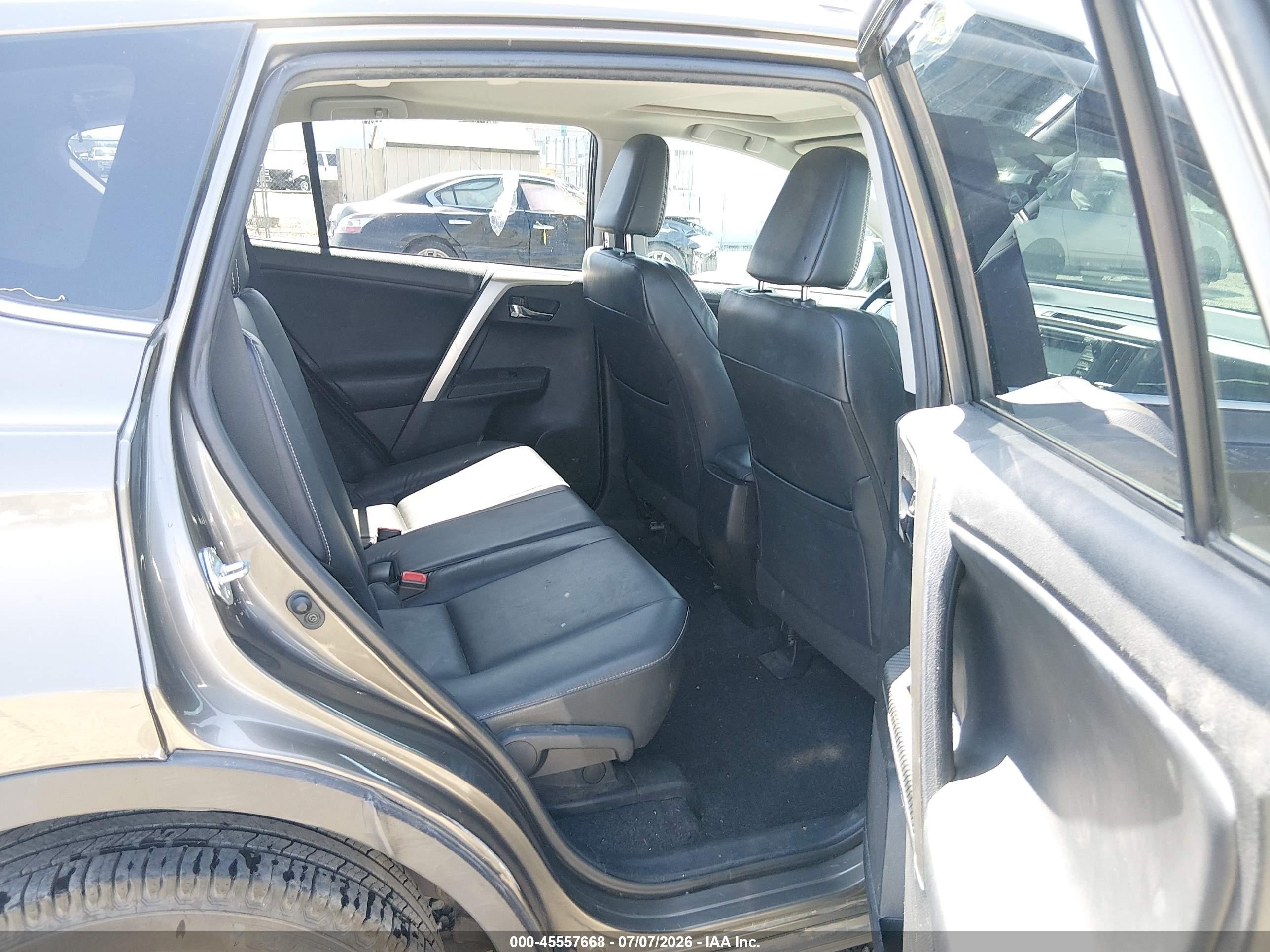 2015 Toyota Rav4 Limited Gray vin: 2T3DFREV8FW328800