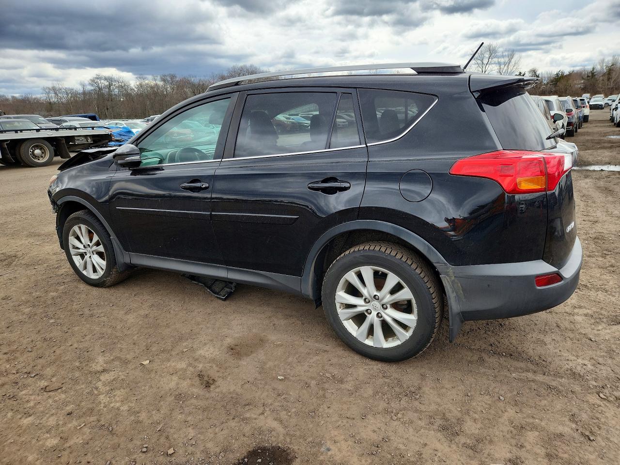 2015 Toyota Rav4 Limited Black vin: 2T3DFREV8FW362655