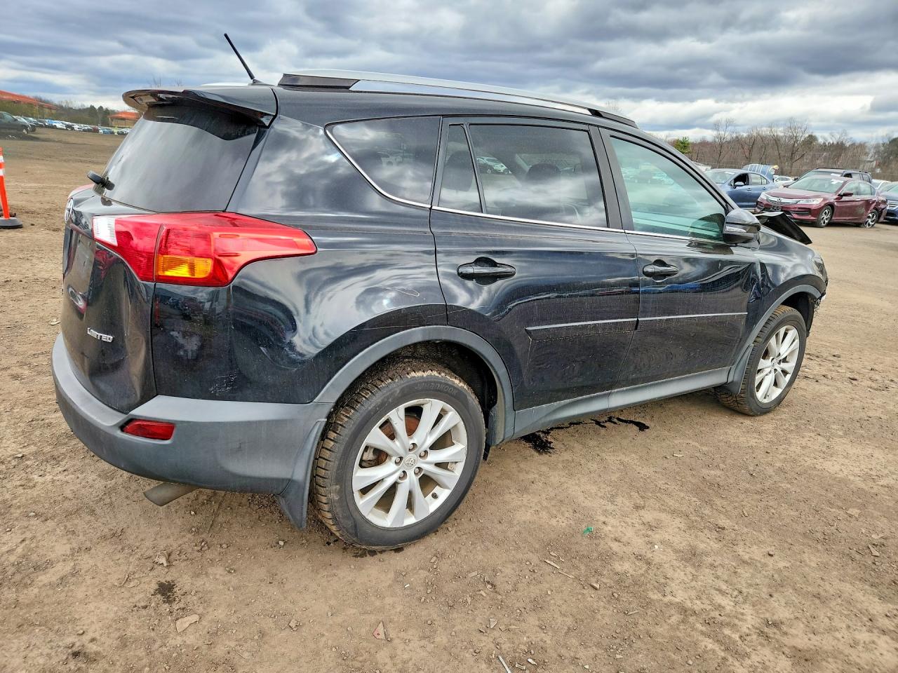 2015 Toyota Rav4 Limited Black vin: 2T3DFREV8FW362655