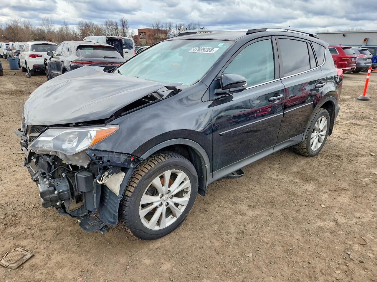 2015 Toyota Rav4 Limited Black vin: 2T3DFREV8FW362655