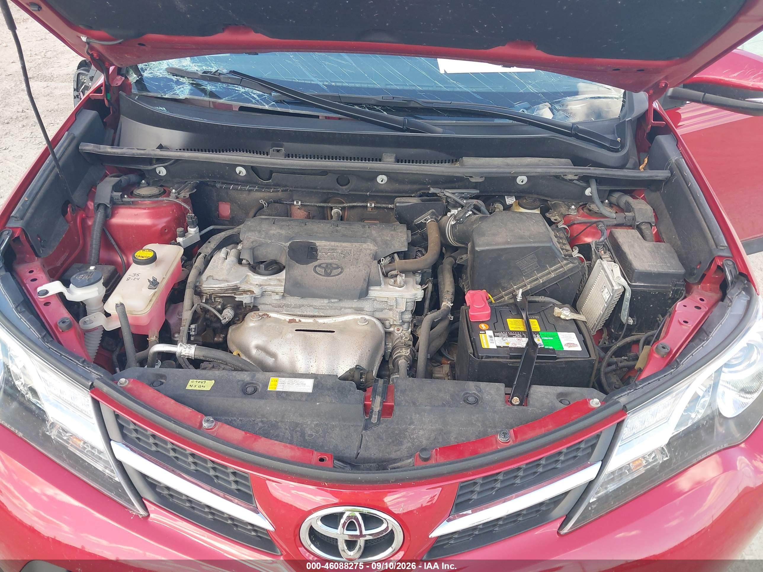 2015 Toyota Rav4 Limited Red vin: 2T3DFREV8FW406167